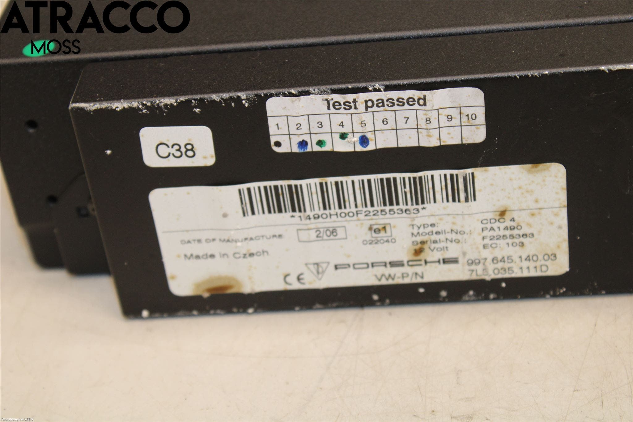 Porsche CAYENNE 03- Stereo Cd Veksler