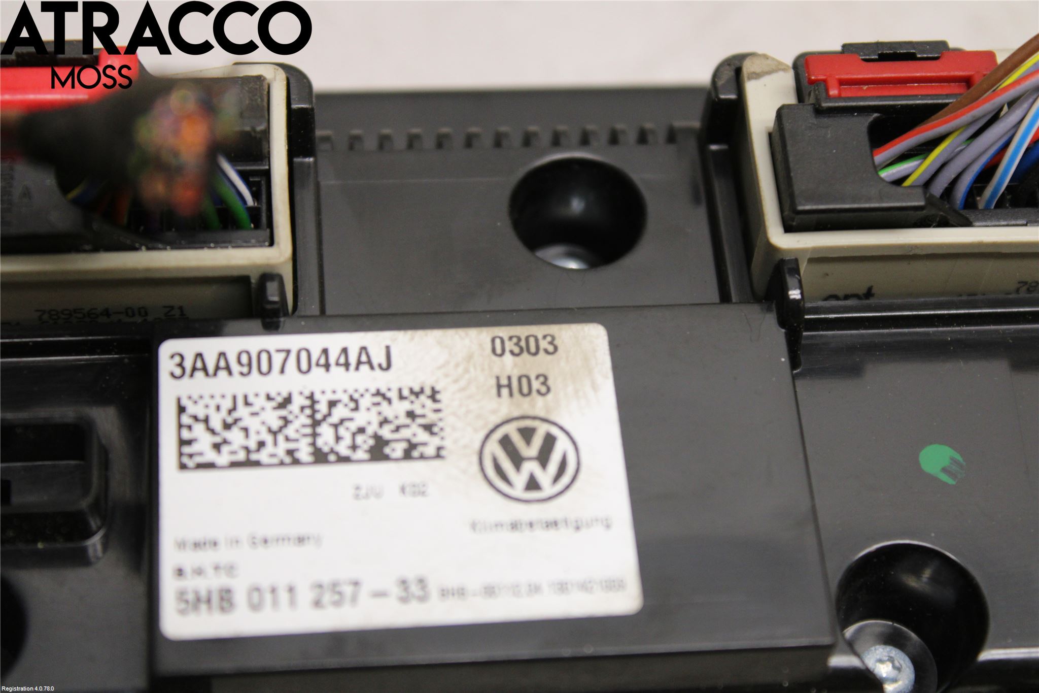 Volkswagen VW PASSAT 15-19 Varme Ac Betjening-Display