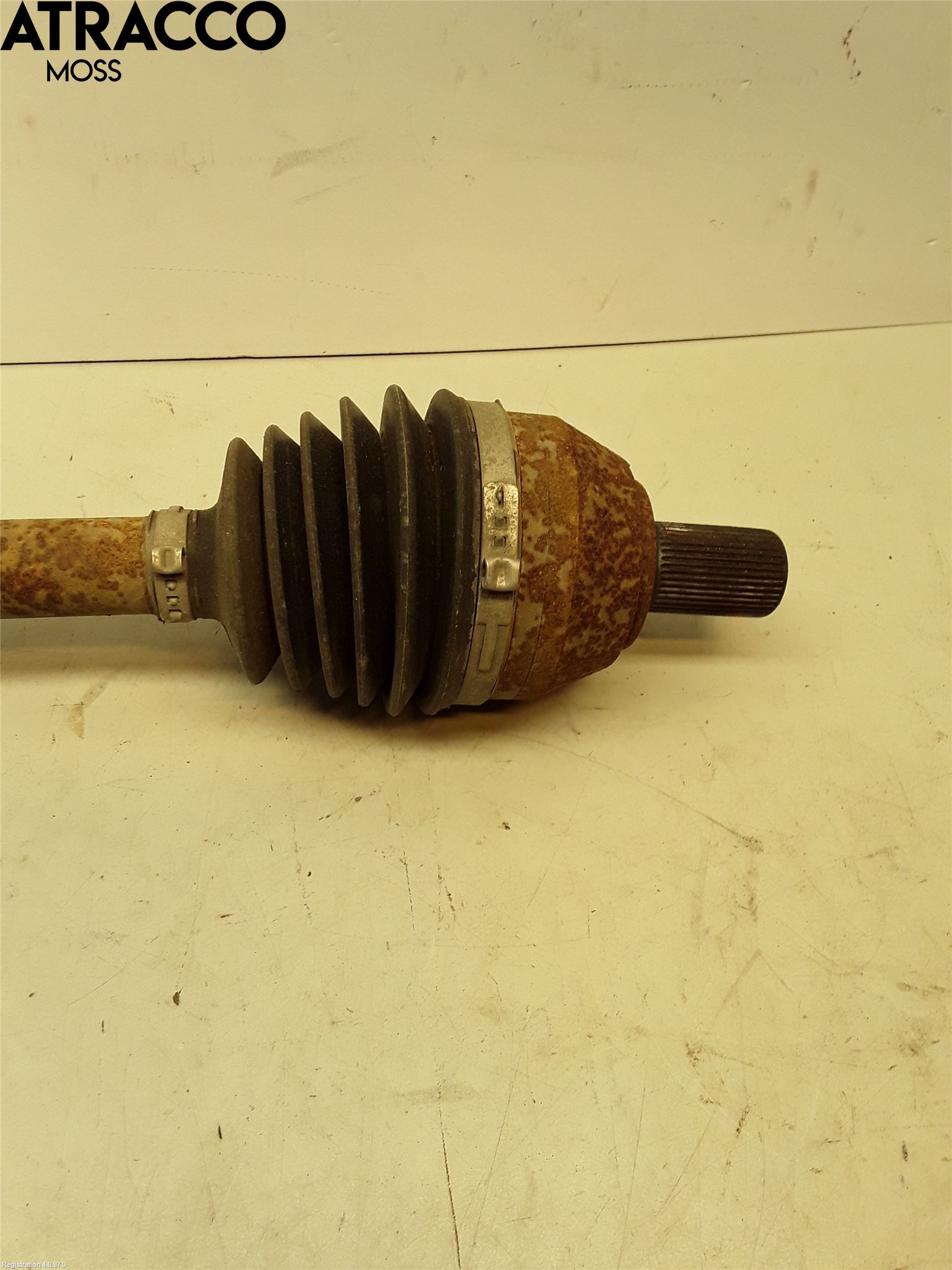 Ford MONDEO 07-15 Drivaksel Foran Kompl Høyre