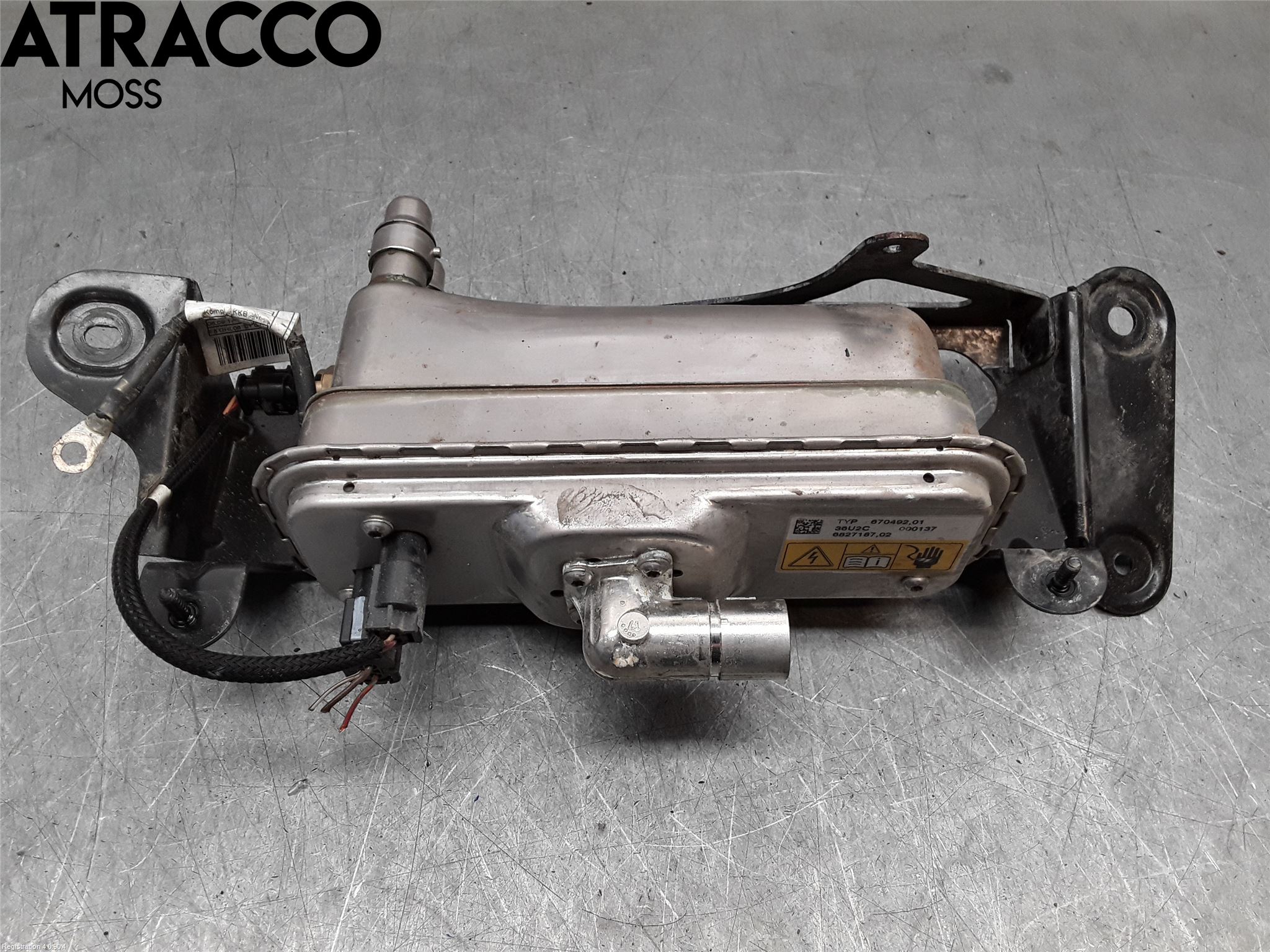 BMW X5 F15 13-18 Varmeapparat Register Komplett