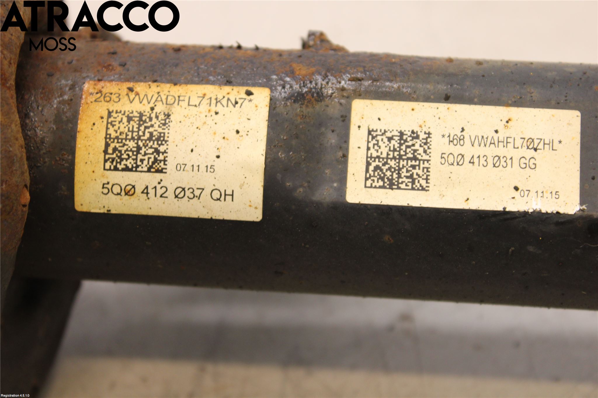 Volkswagen VW GOLF / E-GOLF VII 13-20 Fjærbein Foran Venstre