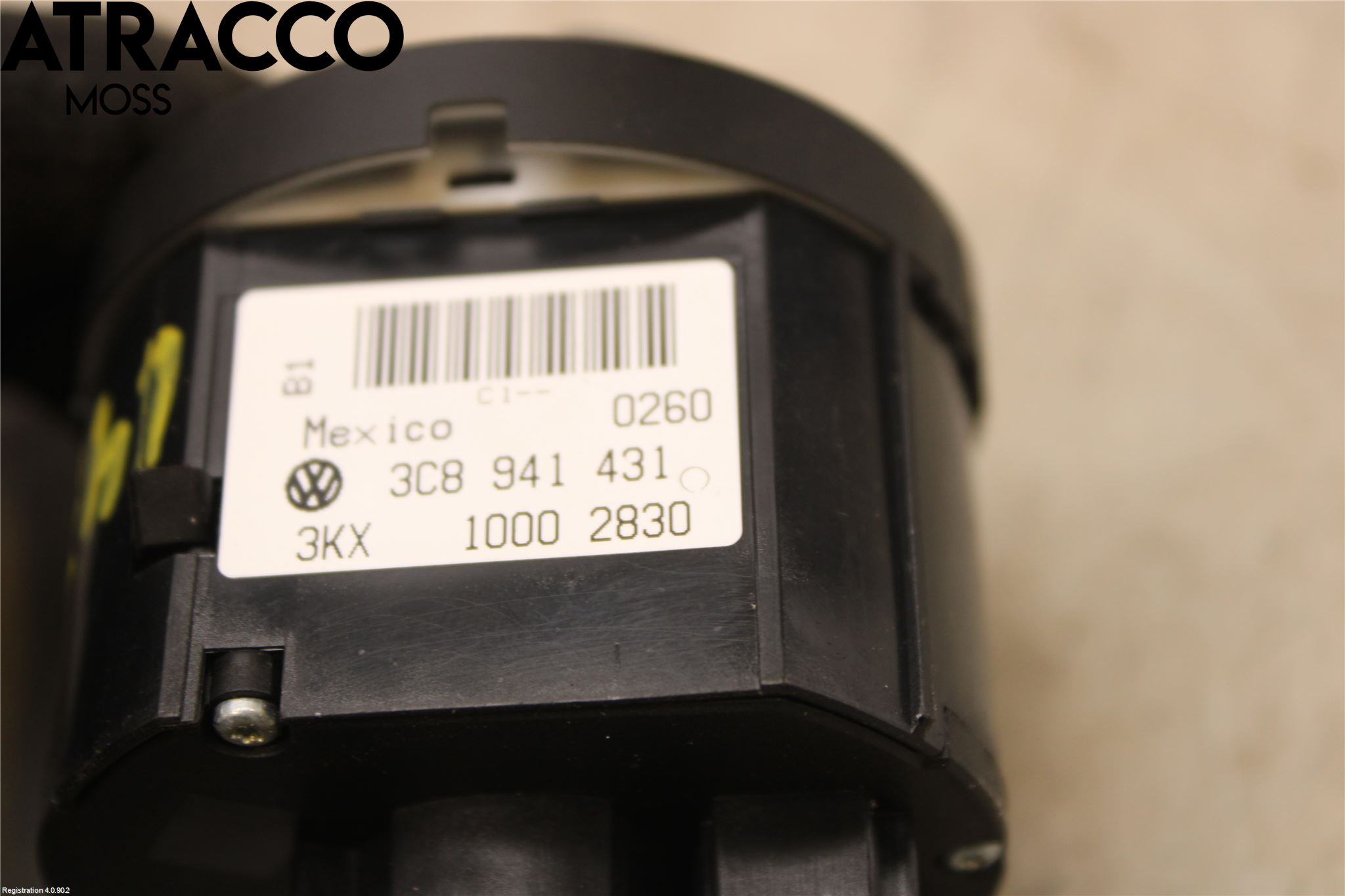 Volkswagen VW GOLF VI 09-13 Bryter Hovedlys