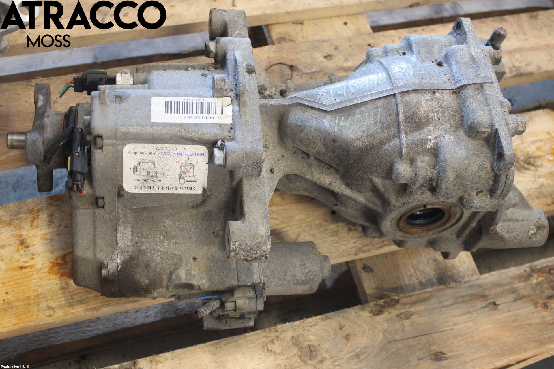 Hyundai SANTA FE 13-18 Bakaksel Kardang Bak -Diff