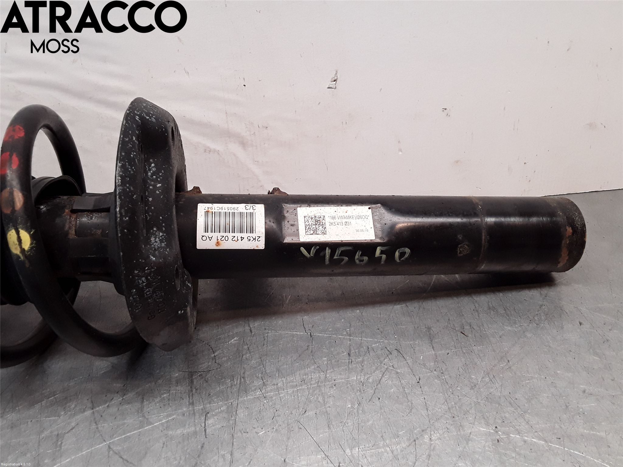 Volkswagen VW CADDY 11-15 Fjærbein Foran Venstre