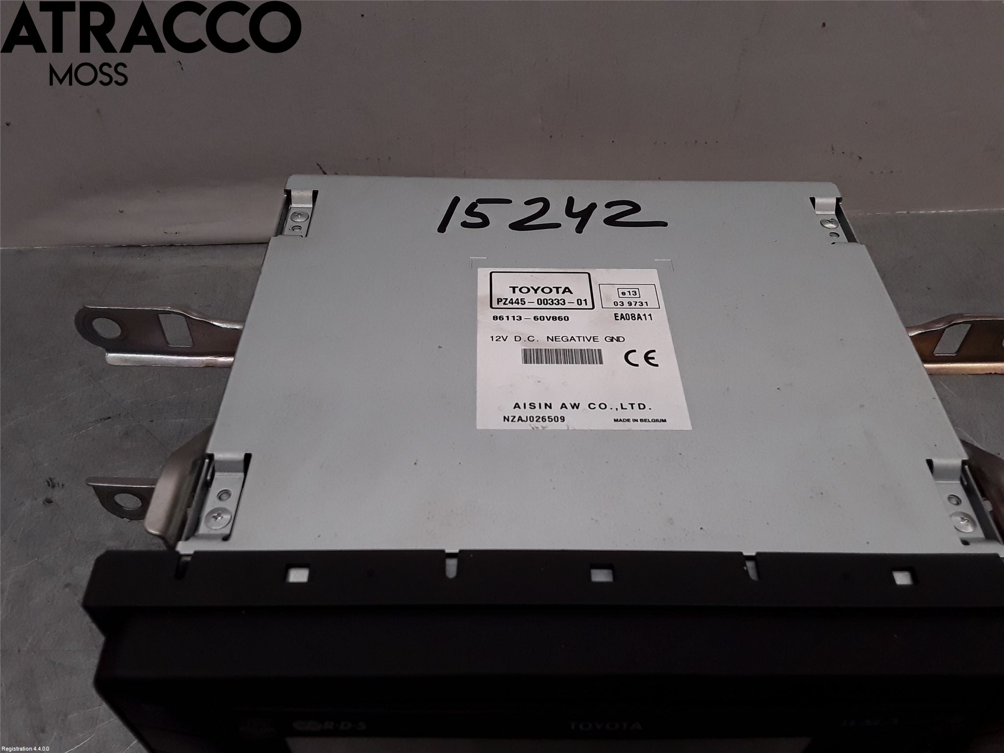 Toyota AURIS 10-12 Stereo Radio