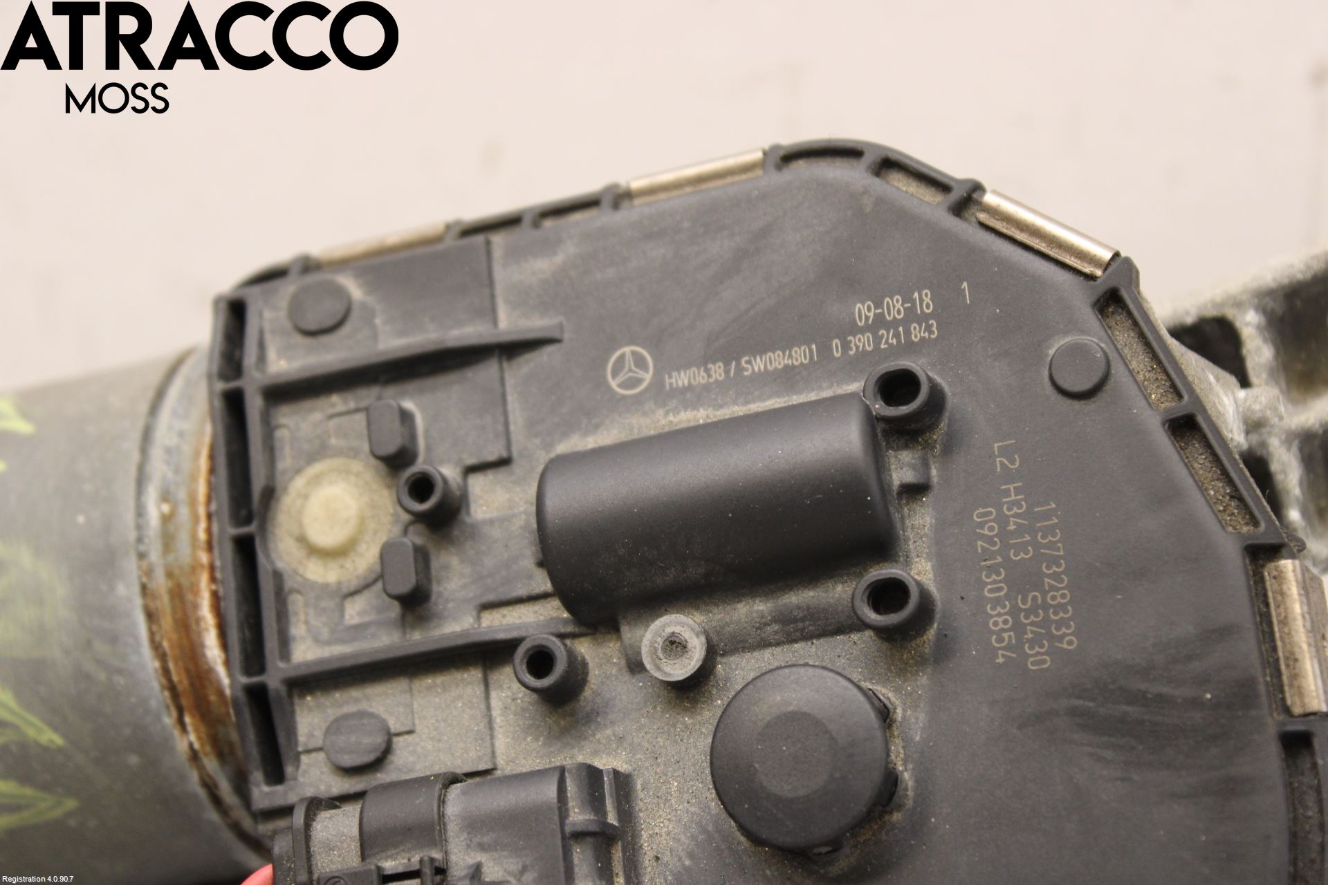 Mercedes-Benz MB C-KLASS (W204) 07-15 Viskermotor Frontrute