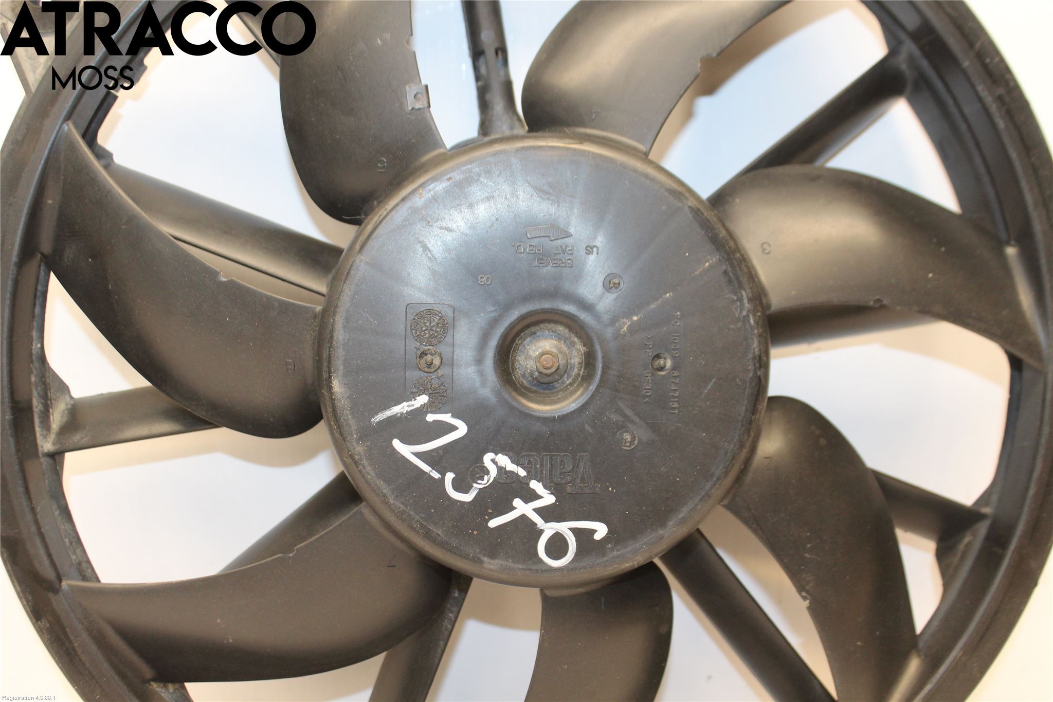 Peugeot 308 08-13 Kjølevifte Elektrisk