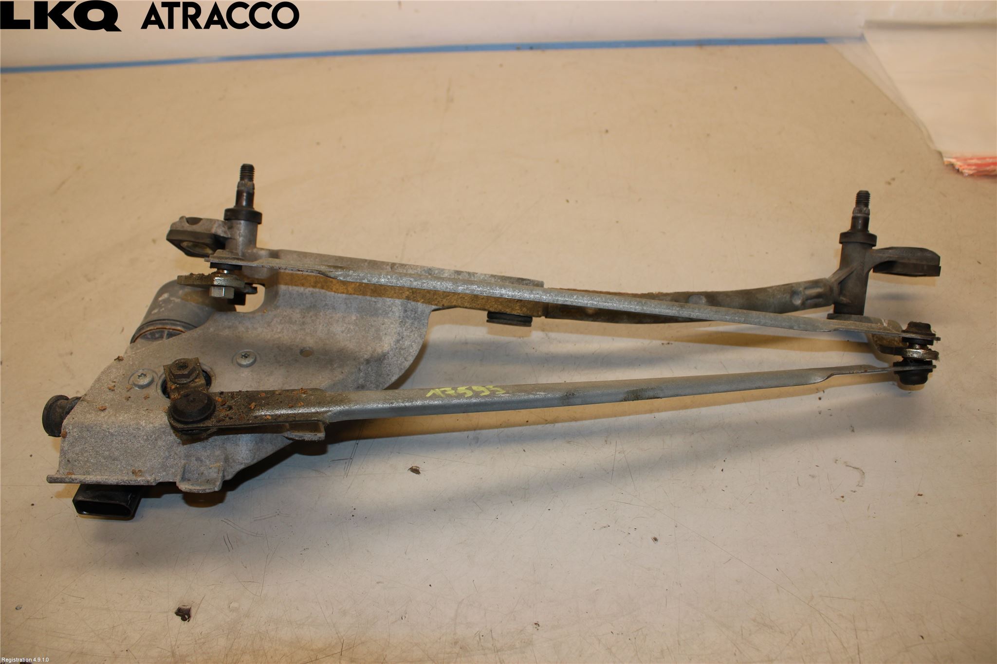 Ford FIESTA 09-12 Viskermotor Frontrute