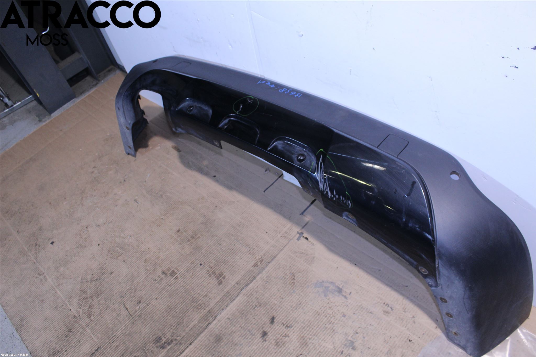 BMW X1 E84 10-15 Støtfanger Bak Overtrekk