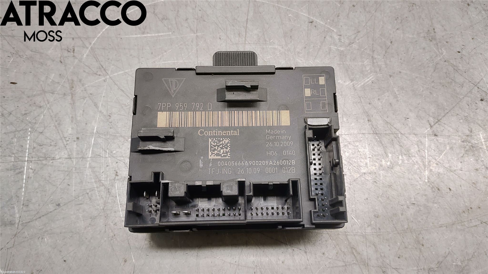 Porsche PANAMERA 09- Styreenhet Dør