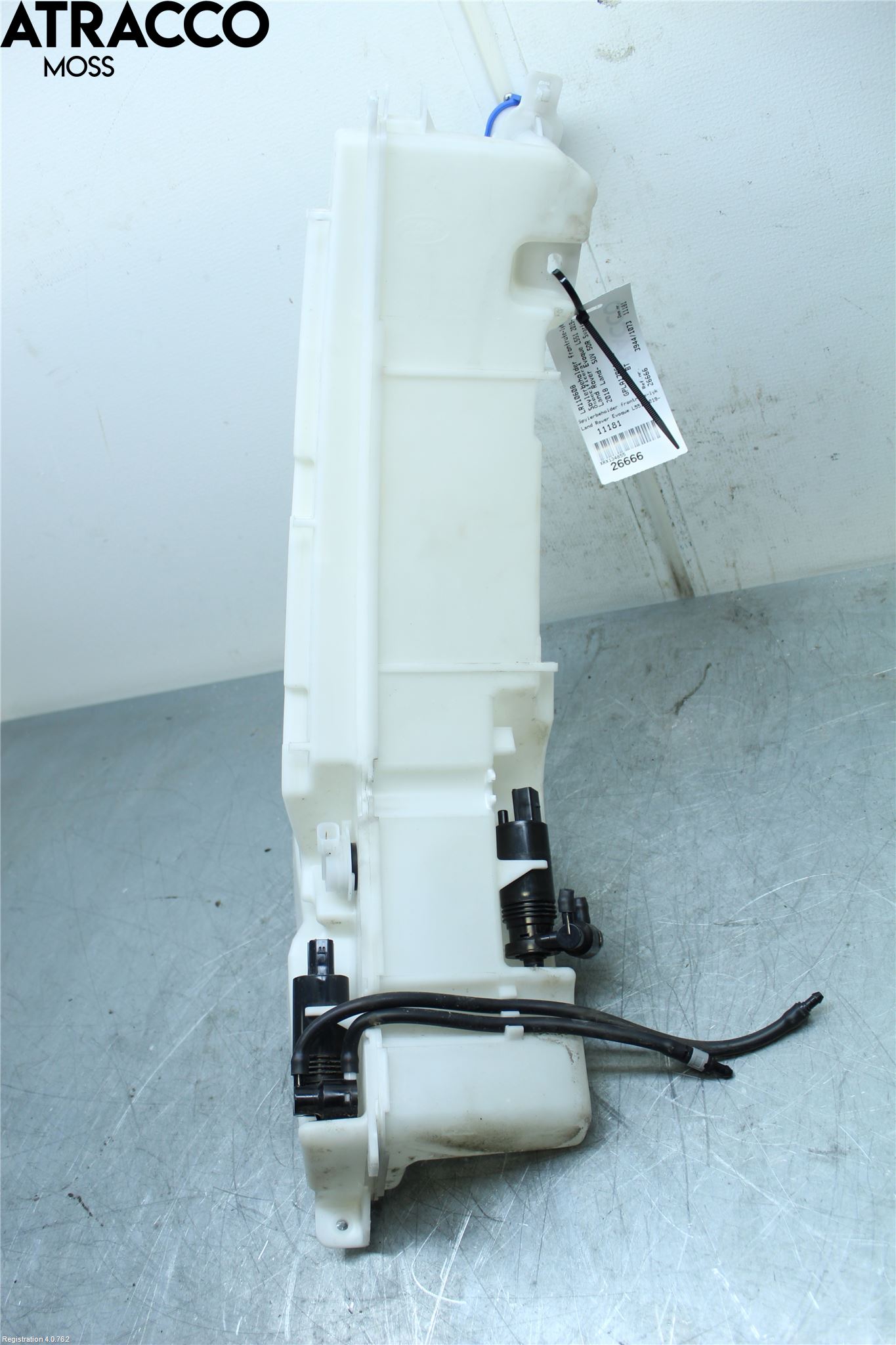 Landrover RANGE ROVER SPORT (L494) 14-22 Spylerbeholder Frontrute-Lykte