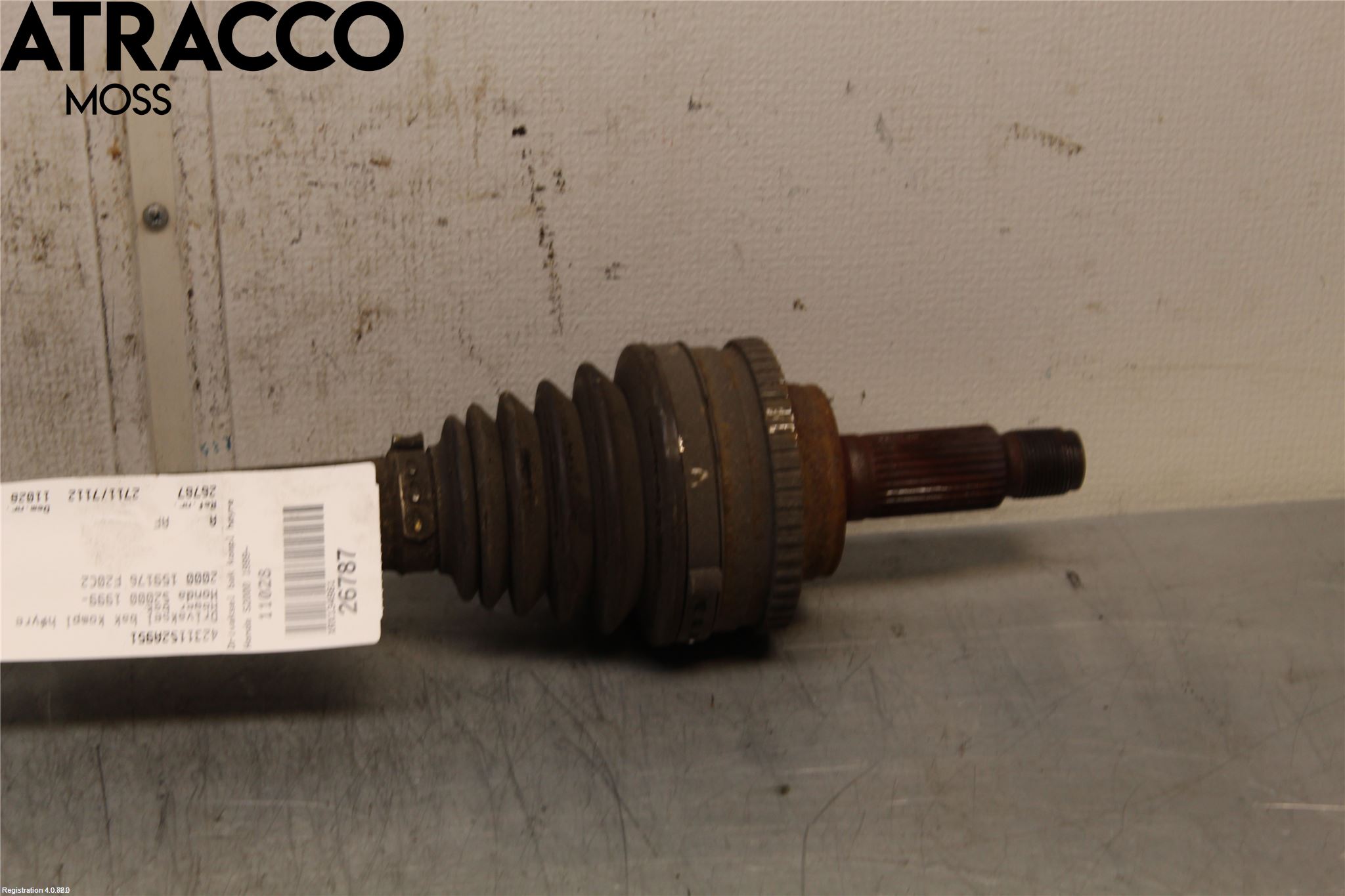 Honda S2000 Drivaksel Bak Kompl Høyre