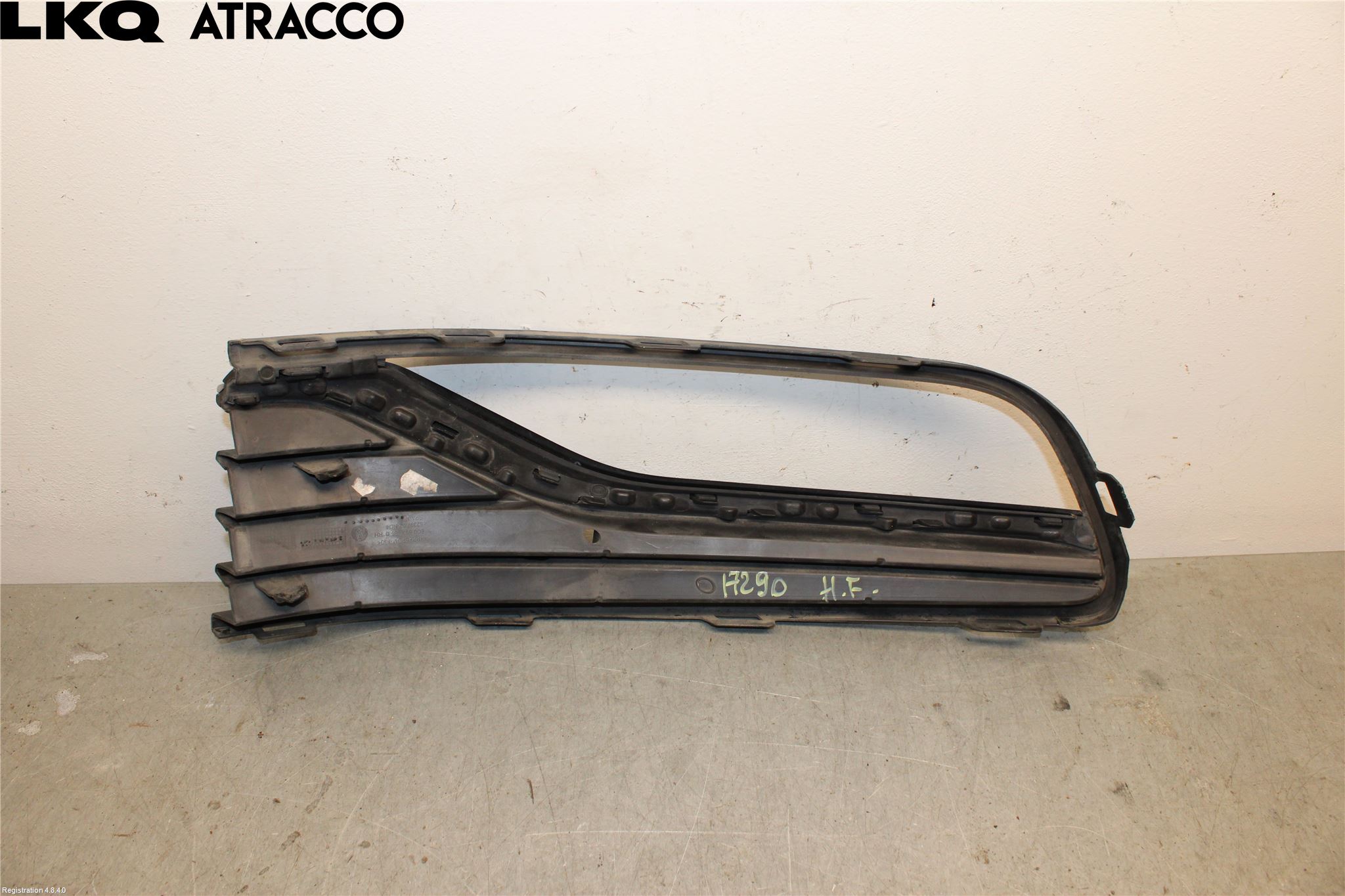 Volkswagen VW POLO 10-17 Støtfanger Foran Plastdeksel