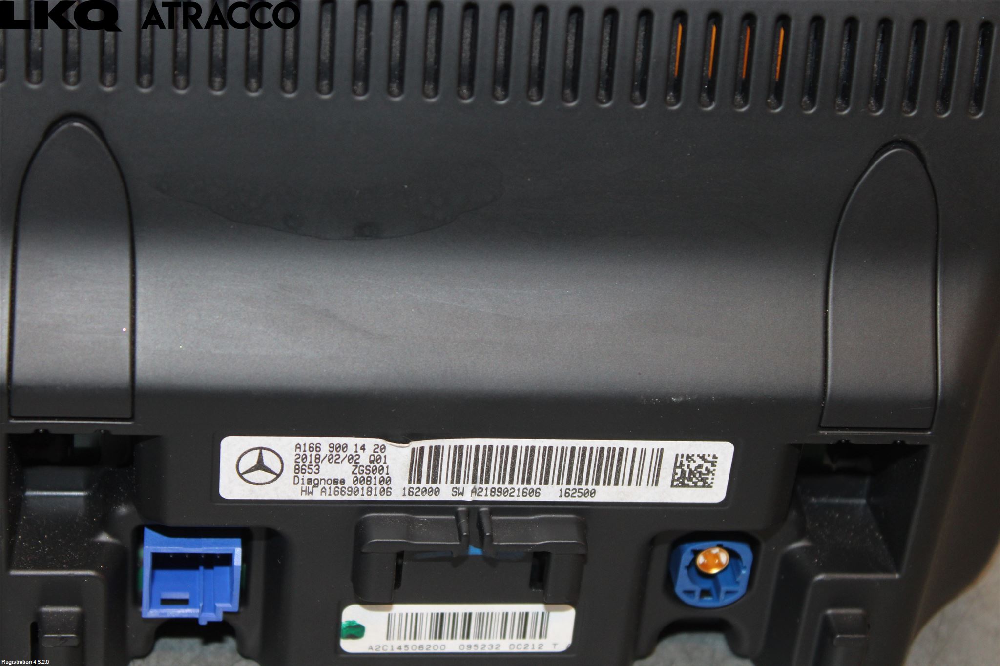 Mercedes-Benz MB ML/GLE-KLASS (W166) 12-18 Rele Varmesete