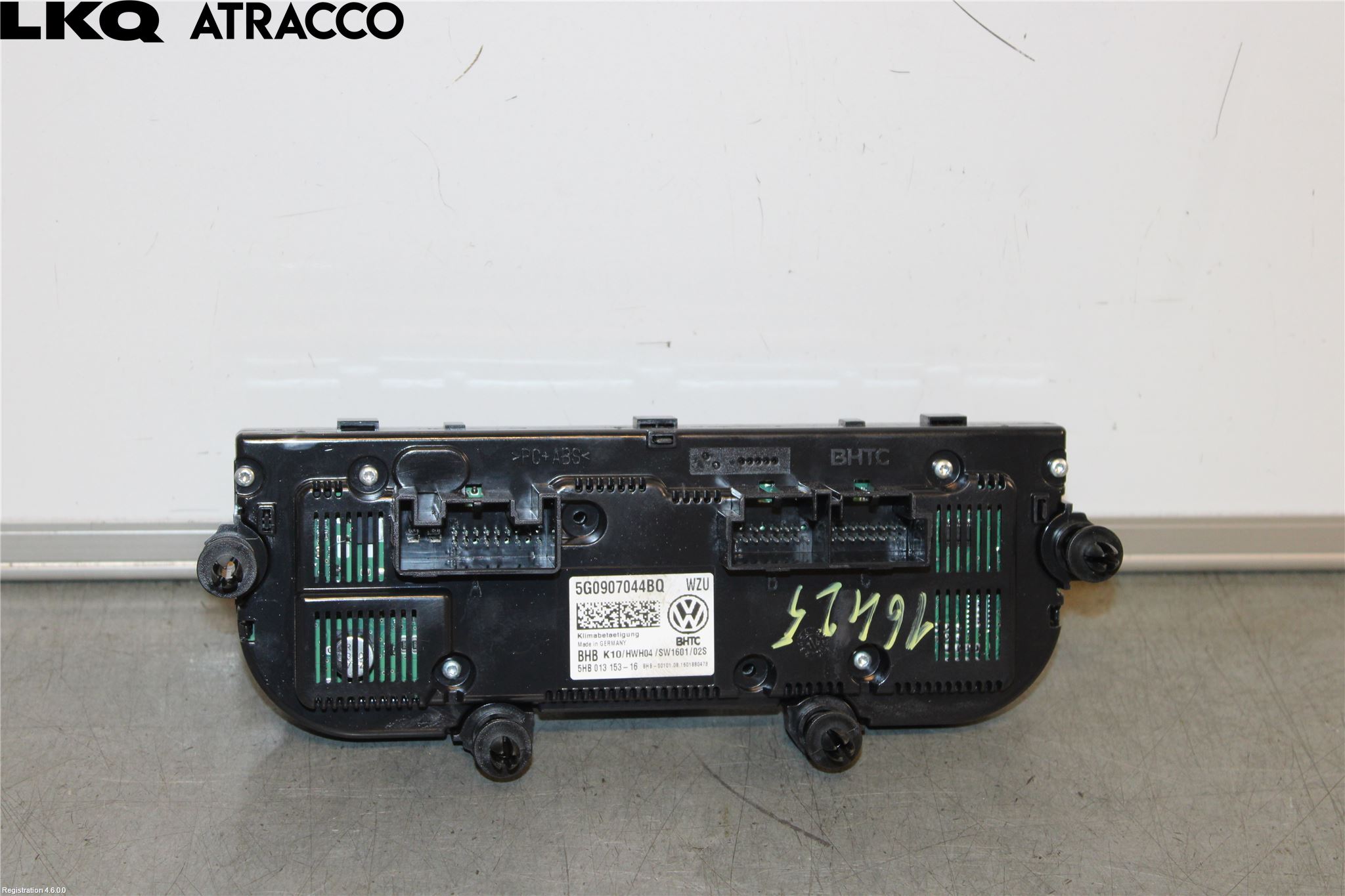 Volkswagen VW PASSAT 15-19 Varme Ac Betjening-Display