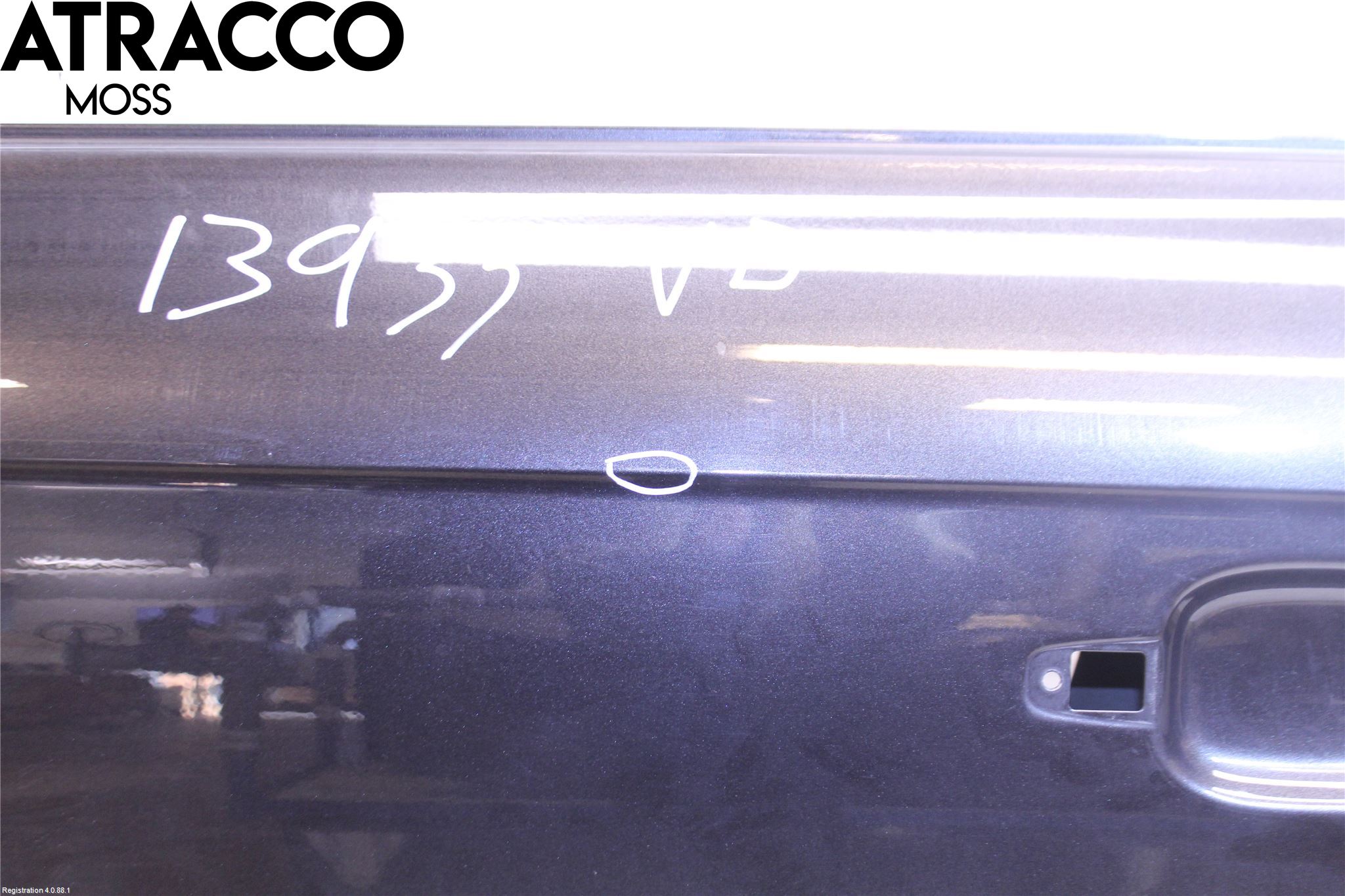 Audi A4/S4 08-11 Dør 4D Bak Venstre