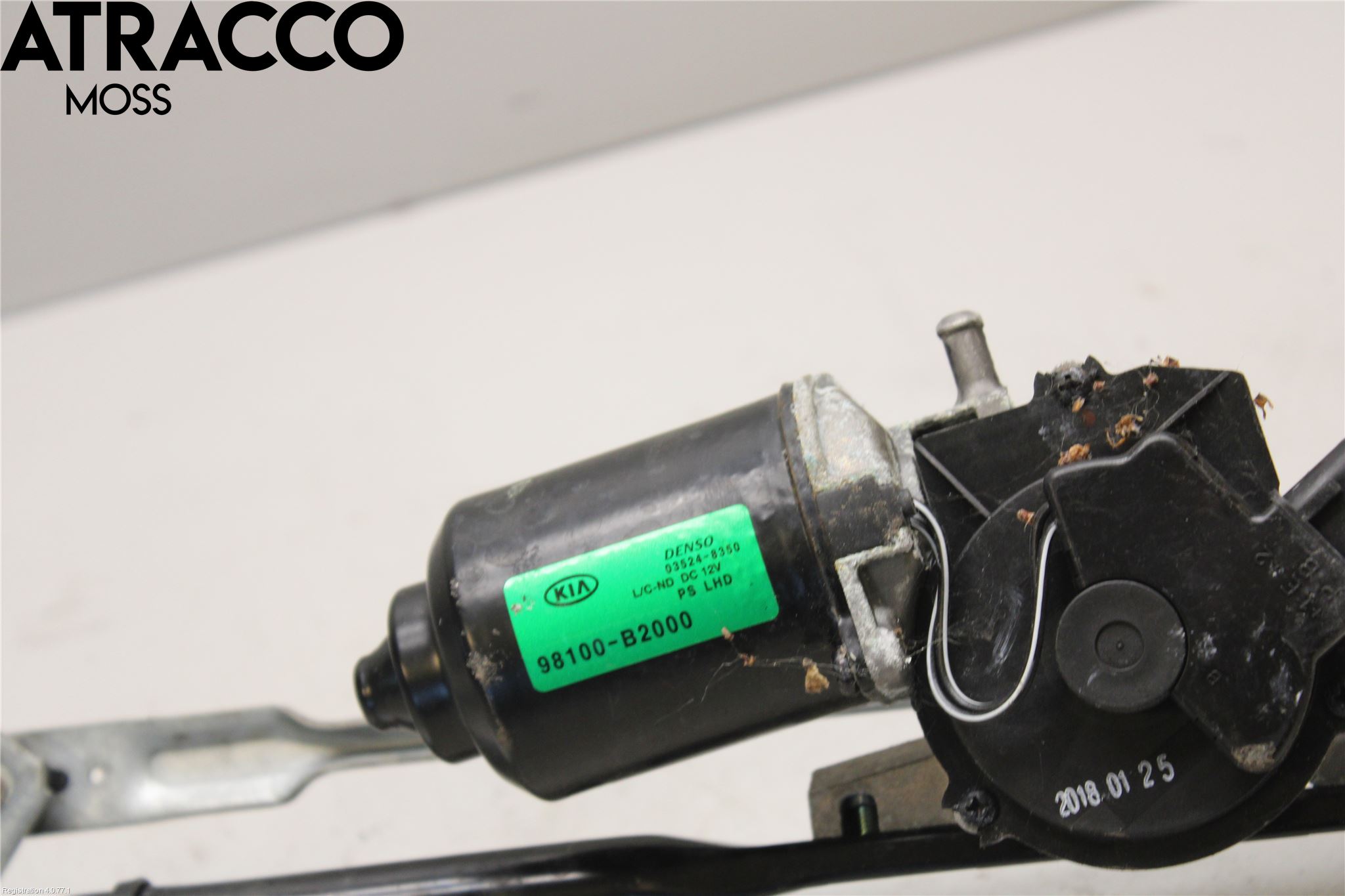 Kia SOUL 09- Viskermotor Frontrute