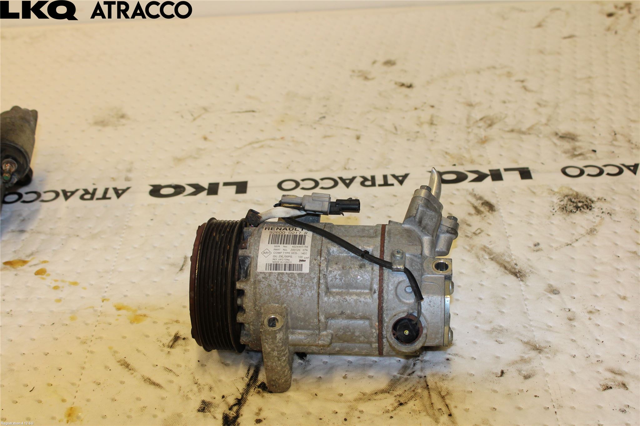 Renault CLIO IV 12-16 Varme Ac Kompressor