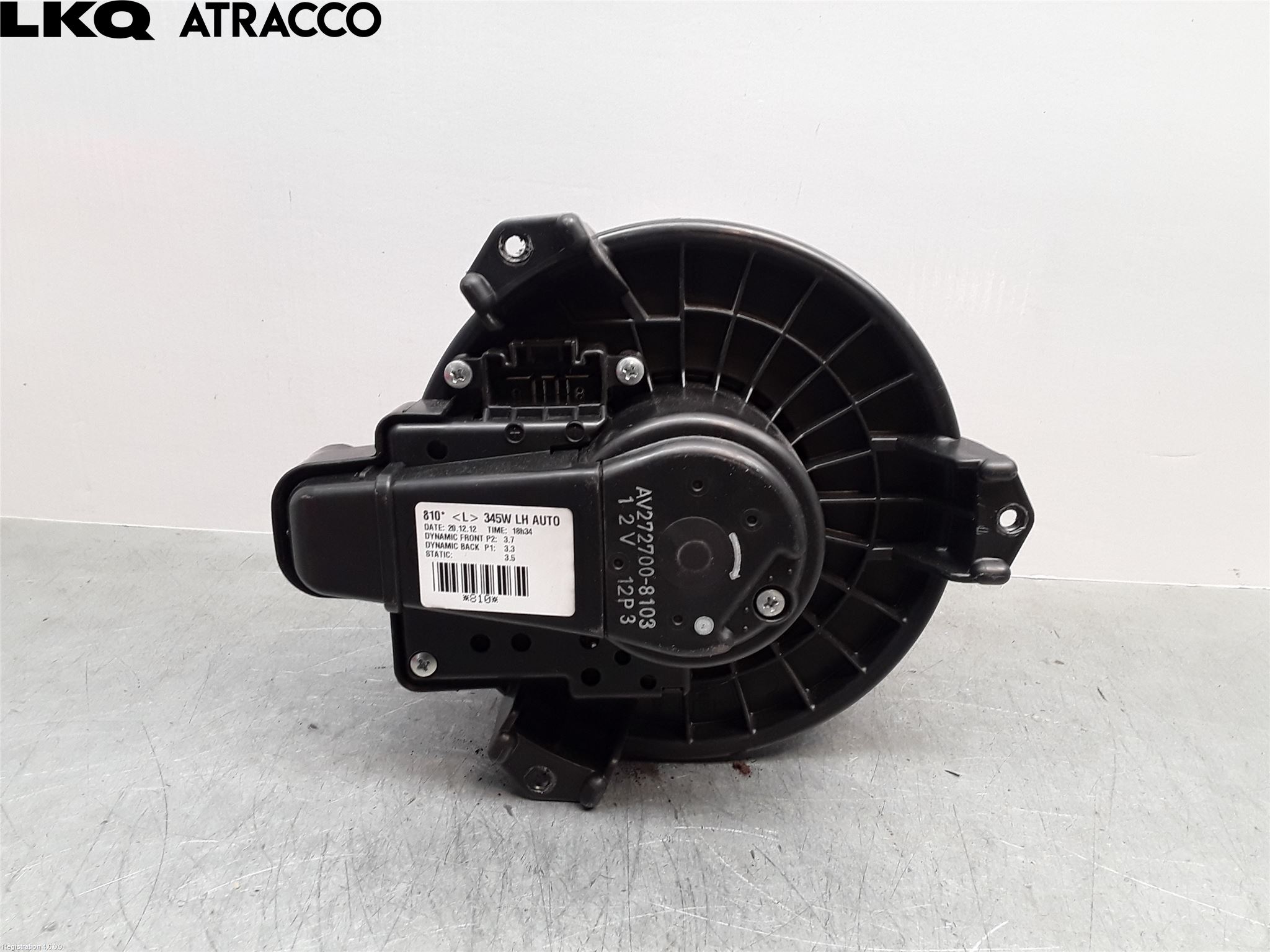 Toyota AVENSIS 09-15 Varmeapparat Viftemotor