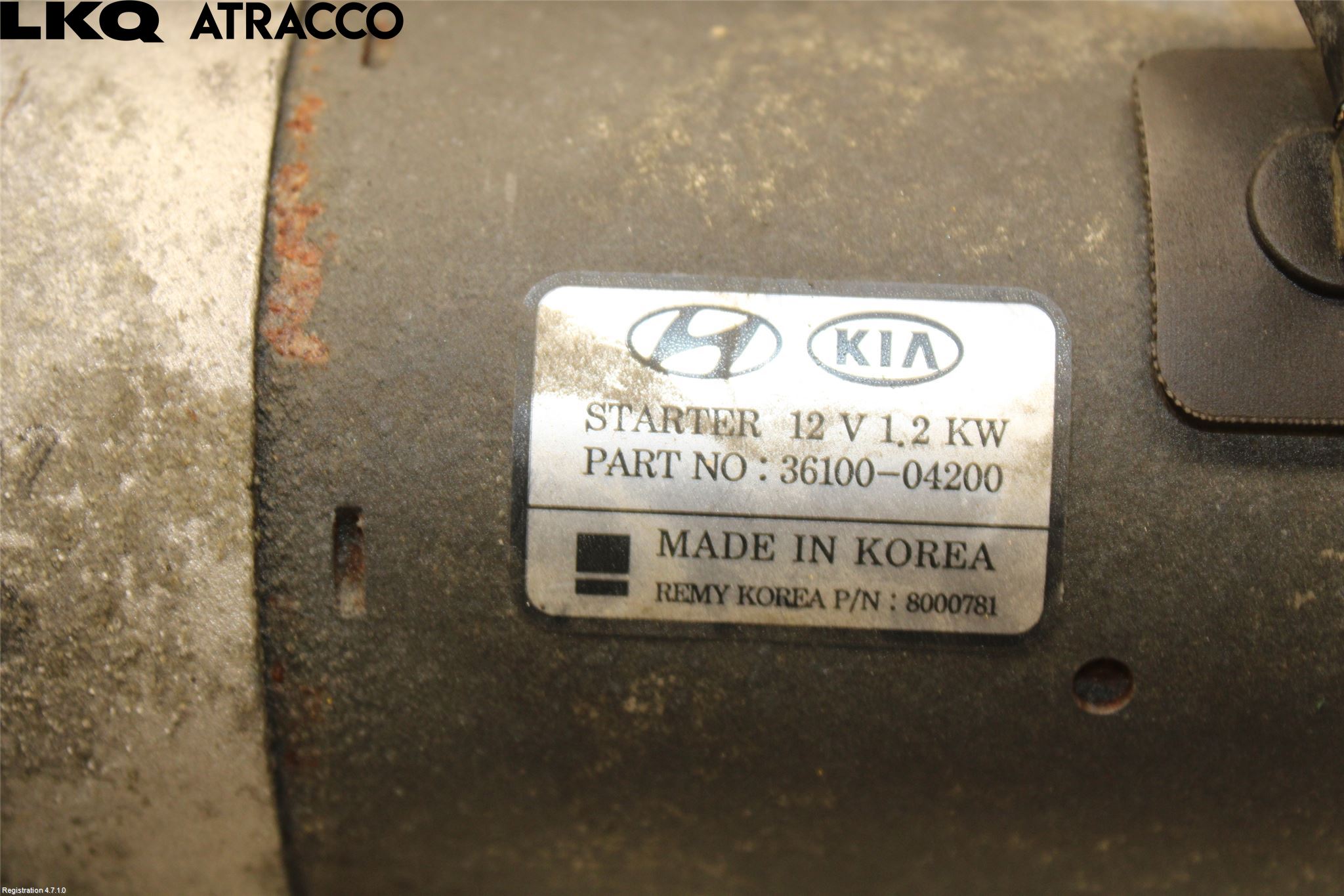 Kia RIO 17- Startmotor
