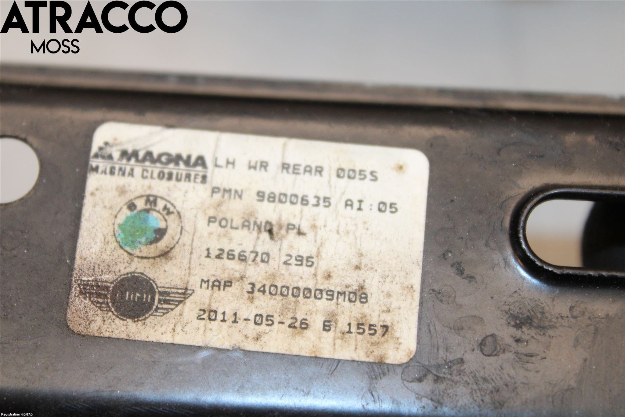 Mini COUPE R56 05-14 Vindusheis