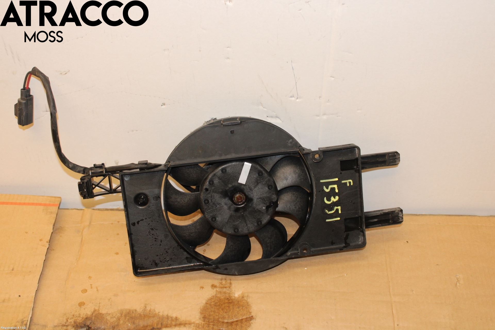 Ford FOCUS 11-14 Kjølevifte Elektrisk