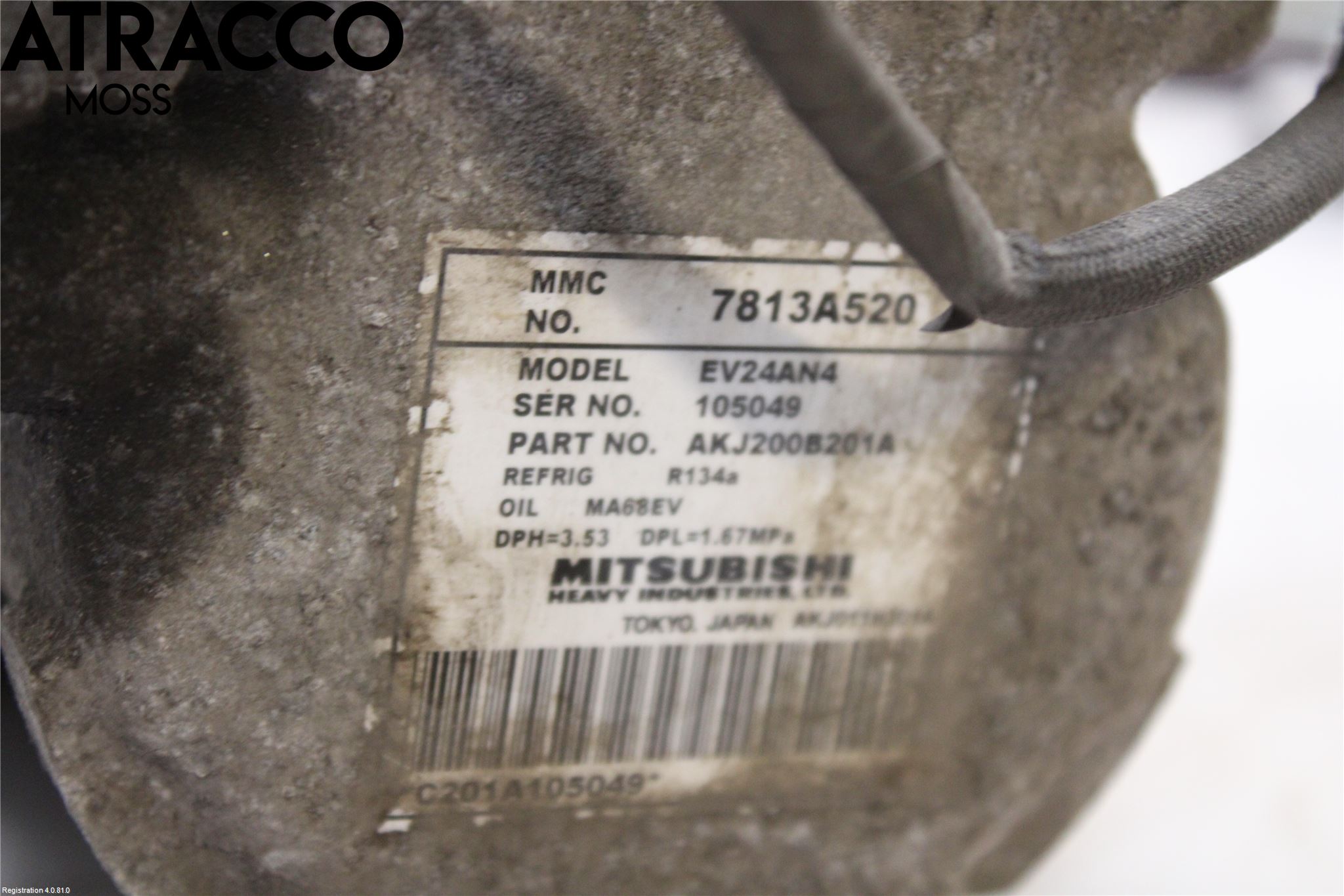 Citroen C-ZERO Varme Ac Kompressor