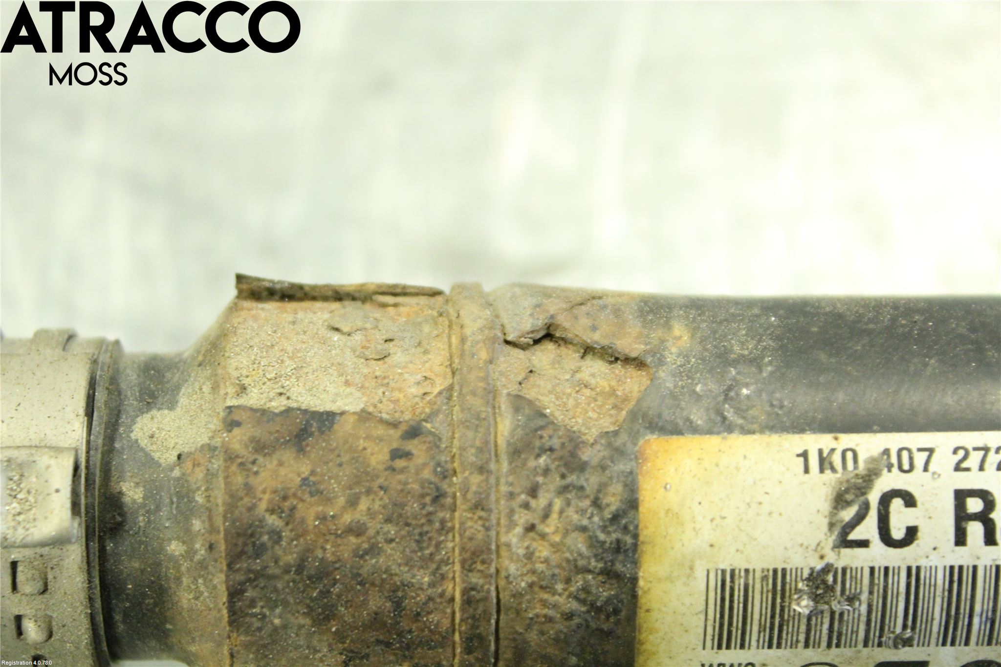 Volkswagen VW CADDY 11-15 Drivaksel Foran Kompl Høyre