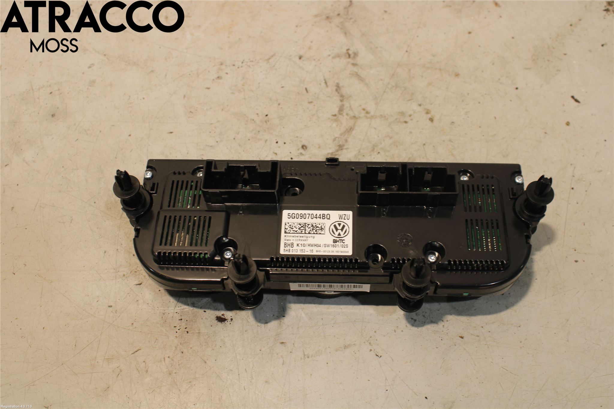 Volkswagen VW PASSAT 15-19 Varme Ac Betjening-Display