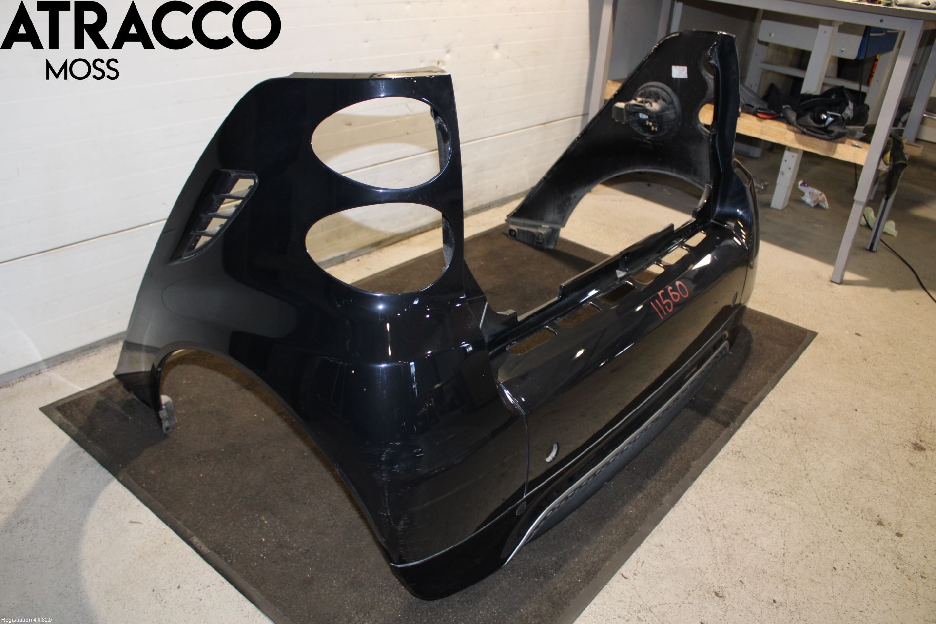 Smart FORTWO I 99-07 Støtfanger Bak