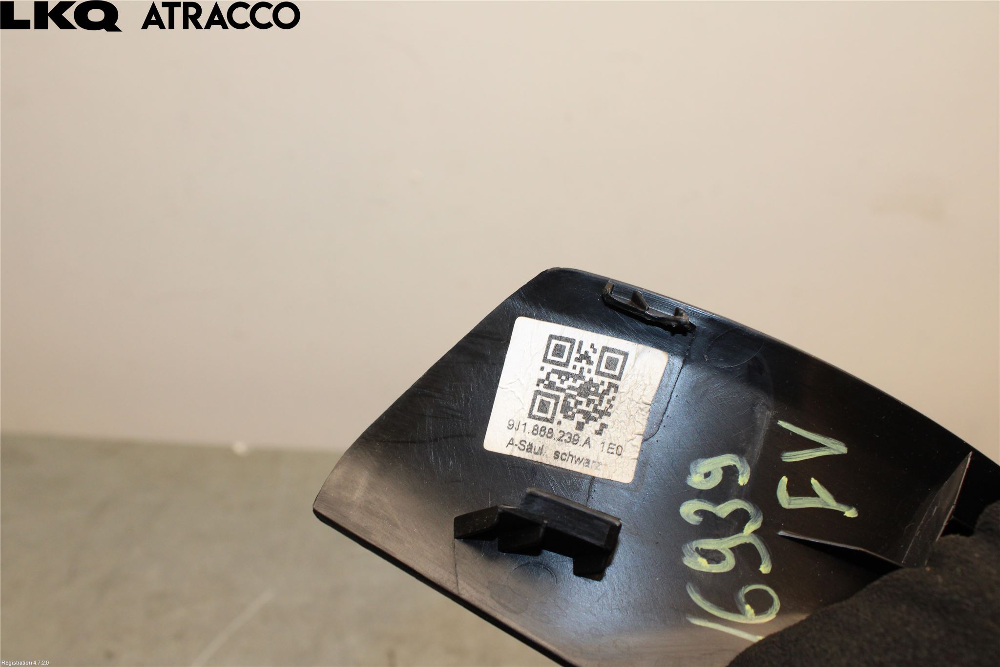 Porsche TAYCAN 20- Innr Deksel A-B-C Stolpe