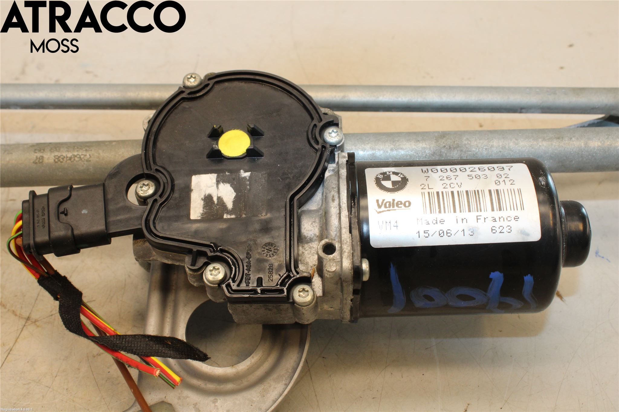 BMW 3 F30/F31/F80 12-19 Viskermotor Frontrute