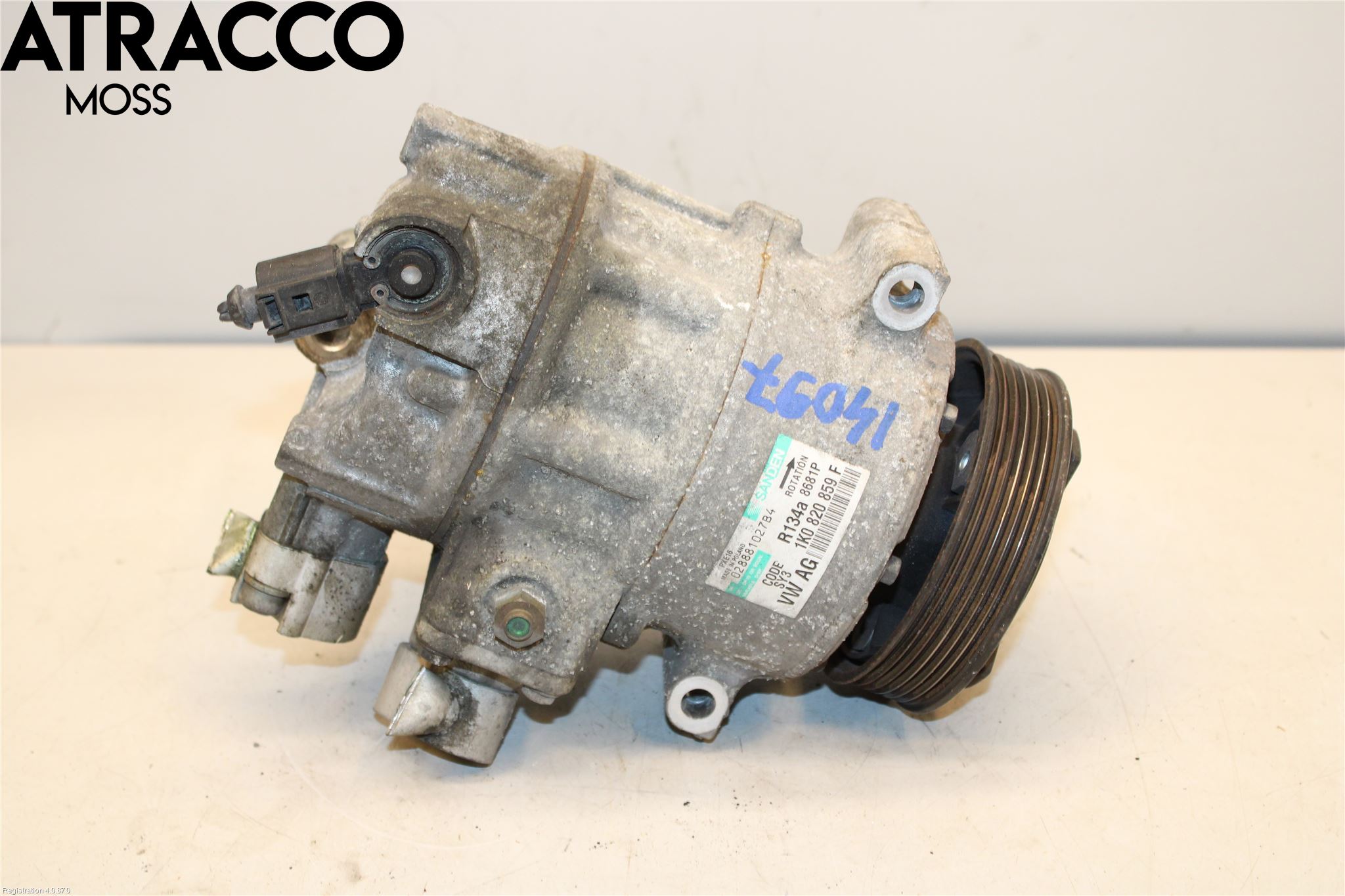 Volkswagen VW TOURAN 03-10 Varme Ac Kompressor