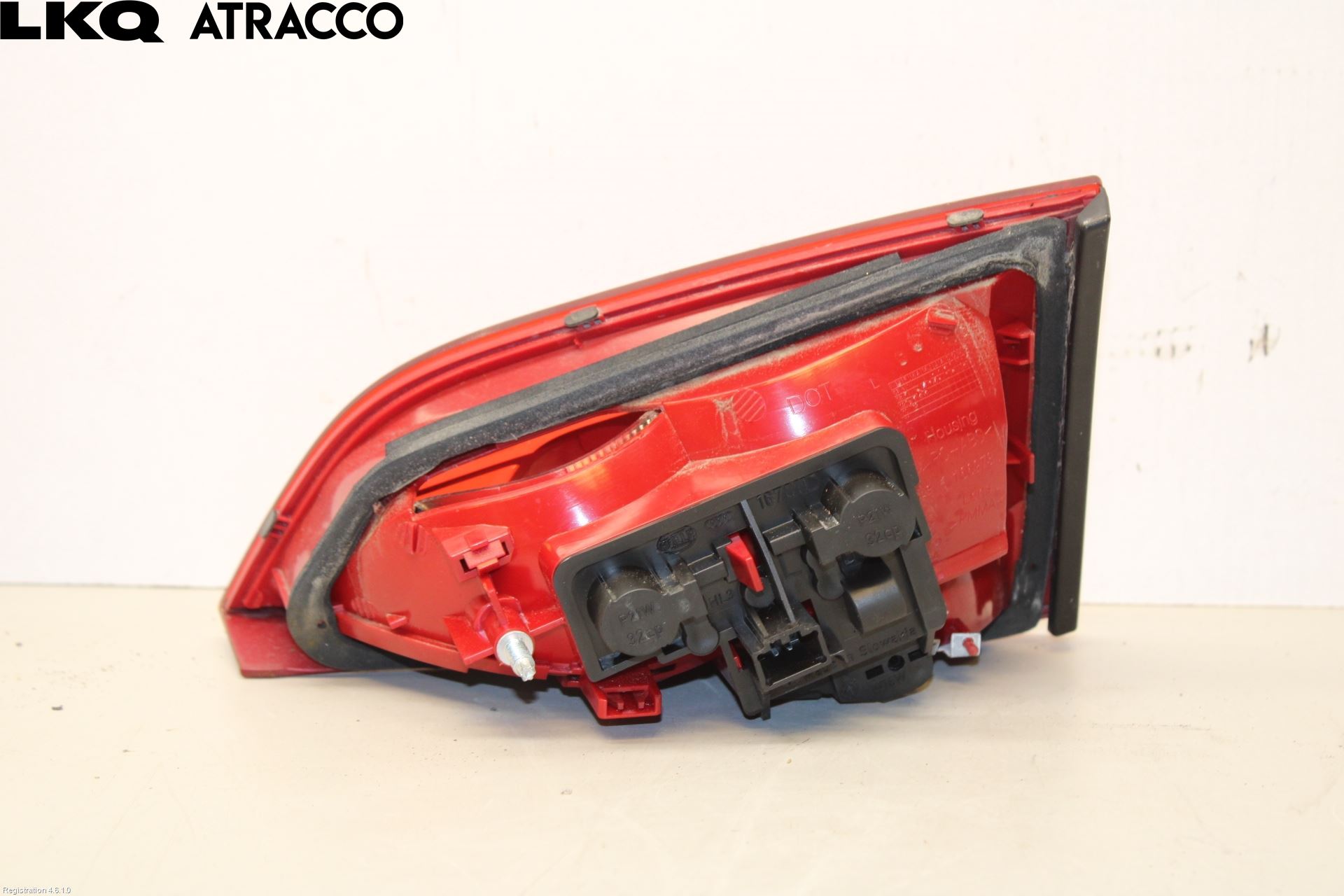 Audi A4/S4 08-11 Baklykt Venstre  På Luke(Indre