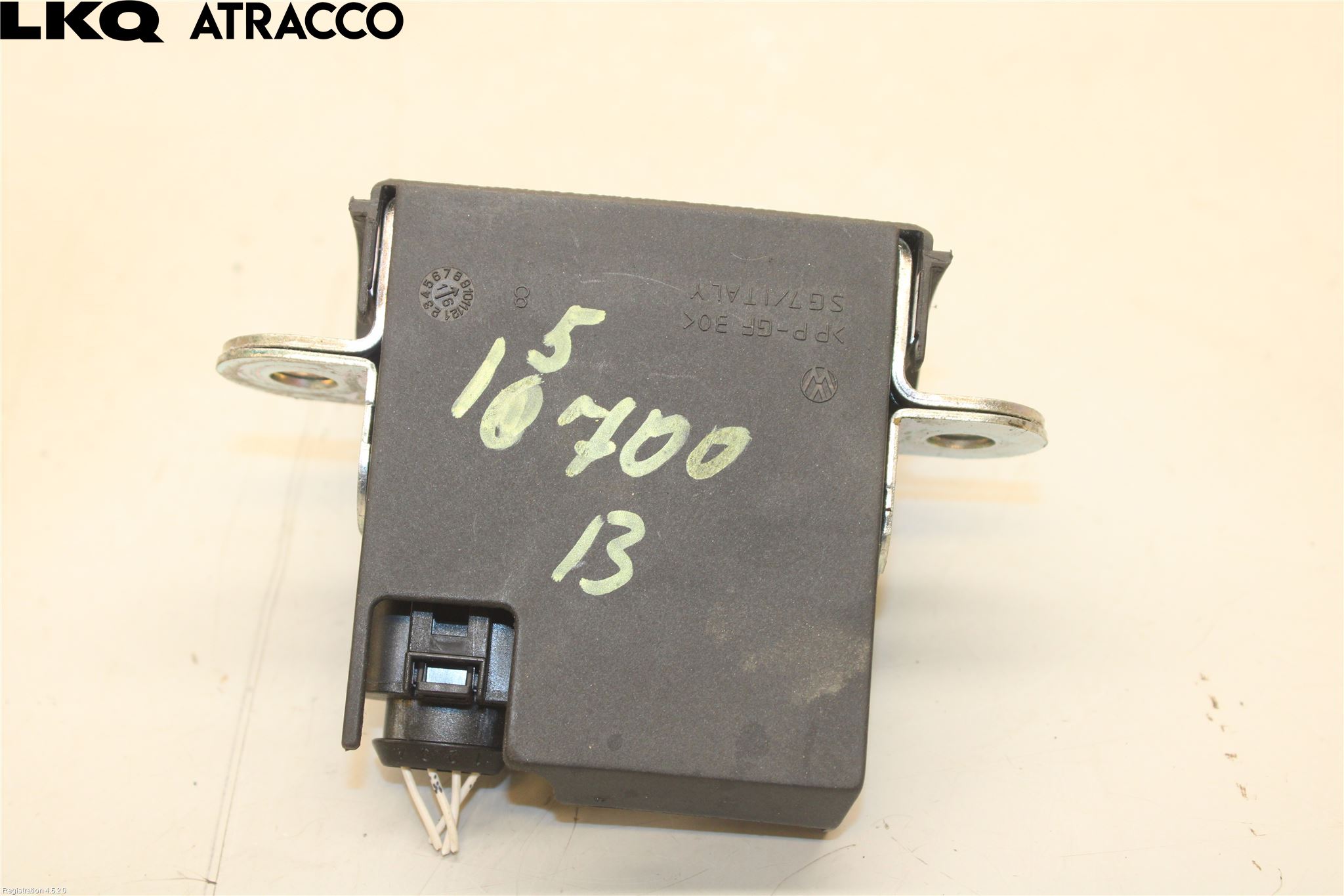 Volkswagen VW CADDY 16-20 Bakluke-Lokk Låsekasse