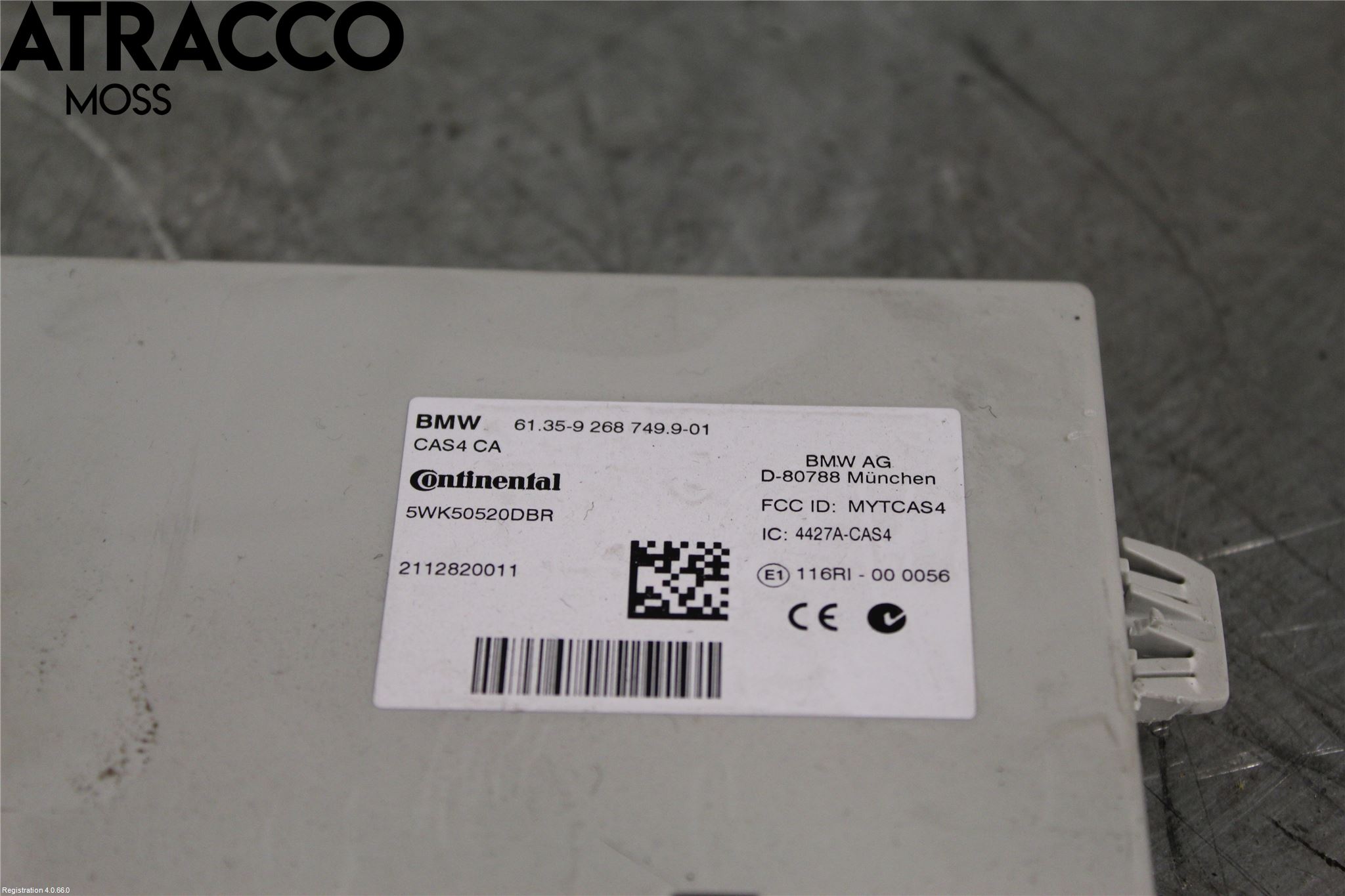 BMW 5 F10/F11/F18 09-17 Styreenhet Øvrig