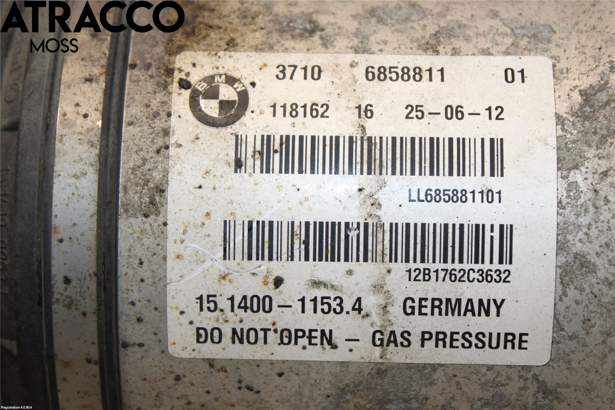 BMW 7 F01/02/03/04 09-15 Støtdemper Bak