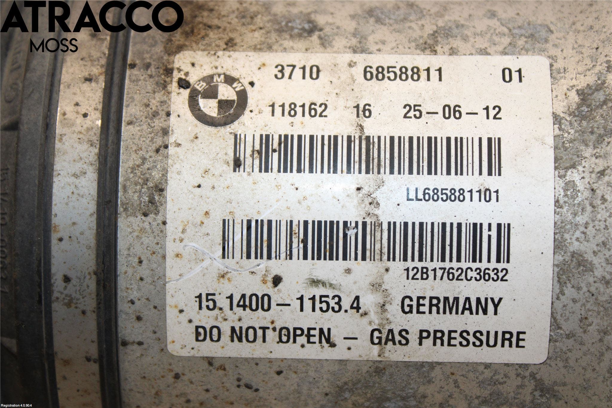 BMW 7 F01/02/03/04 09-15 Støtdemper Bak