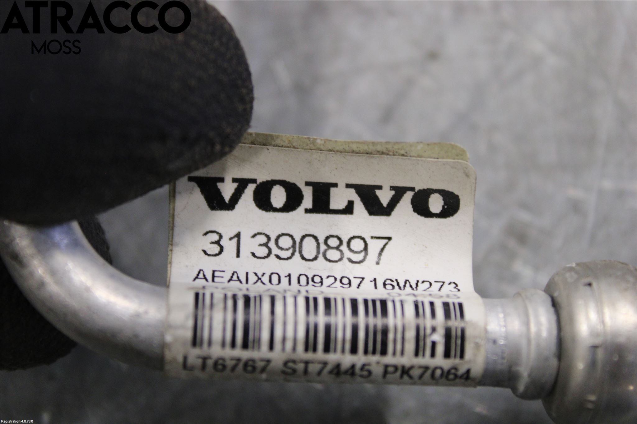 Volvo XC90/RECHARGE 16- Varme Ac Slange - Rør