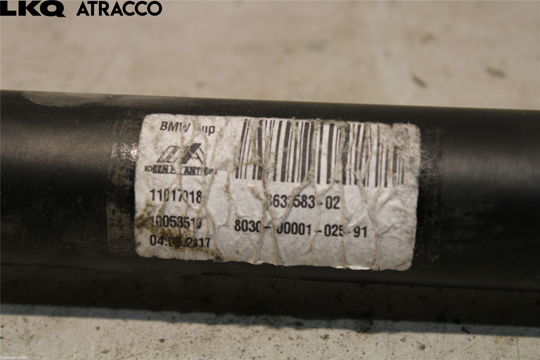 BMW 5 G30/G31/F90 17-23 Mellomaksel Fremre