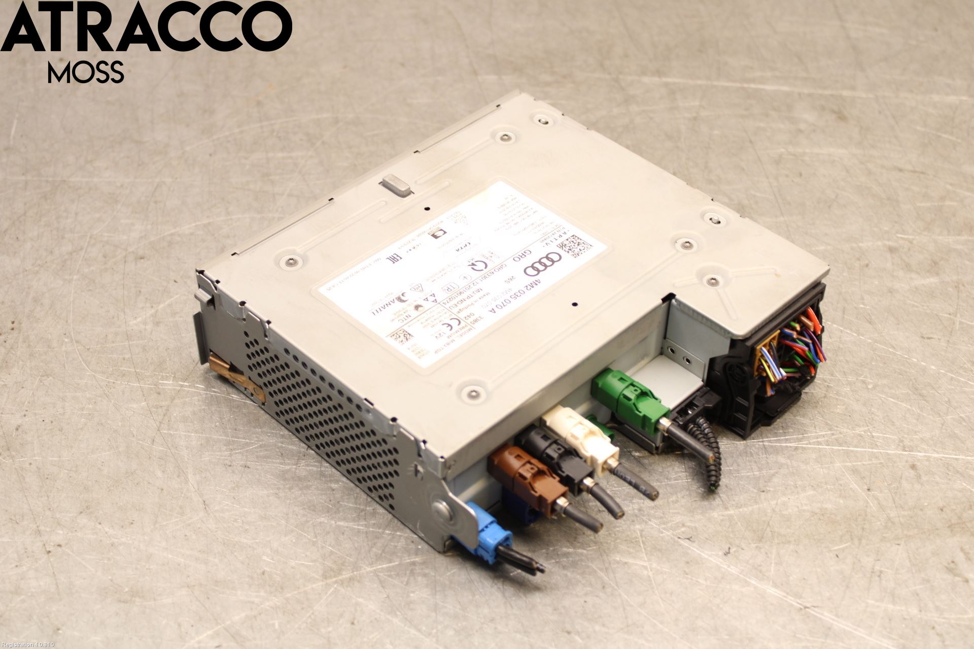 Audi E-TRON, S GE 19- Stereo Radio Med Cd