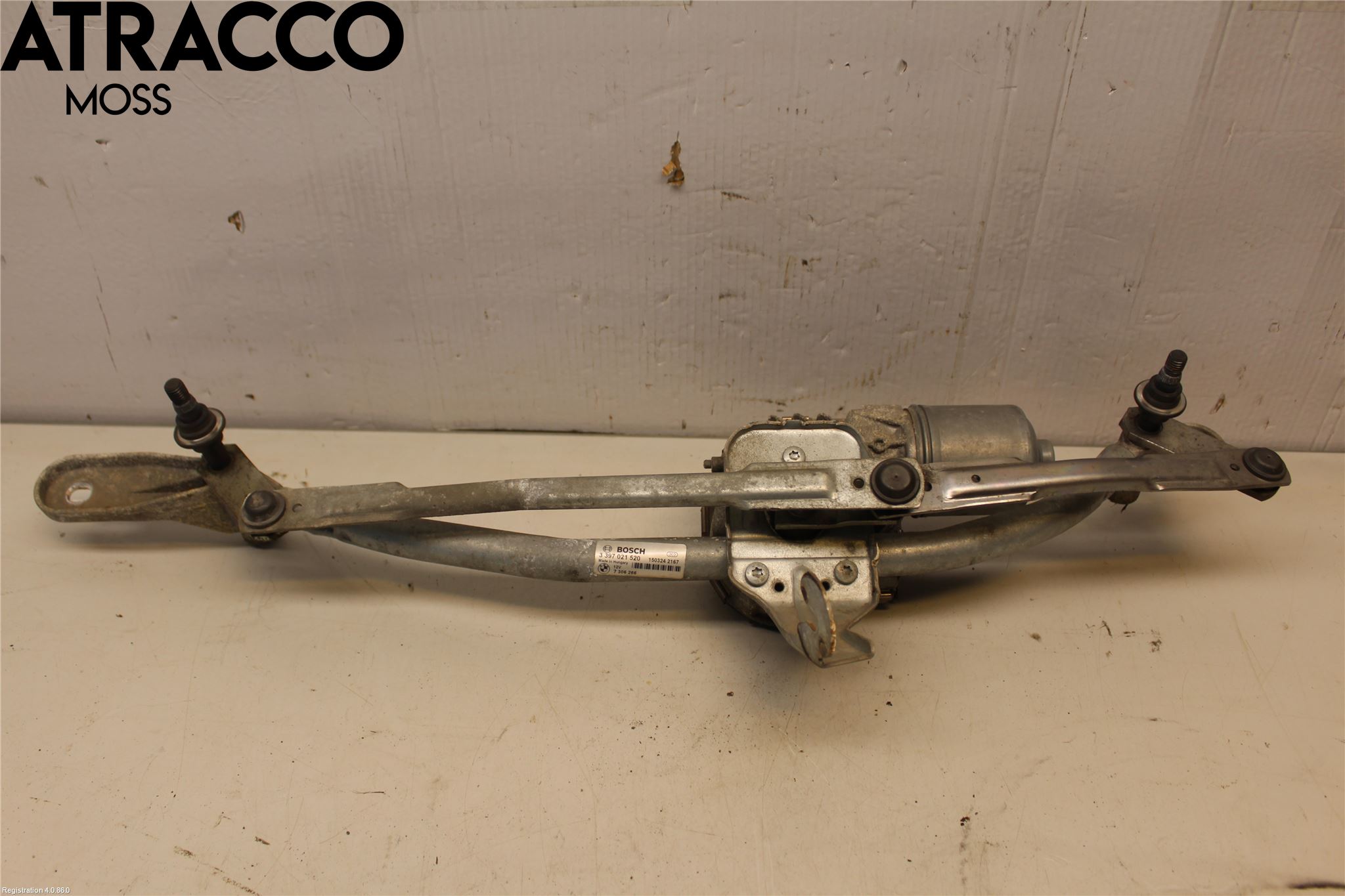 BMW 5 F10/F11/F18 09-17 Viskermotor Frontrute