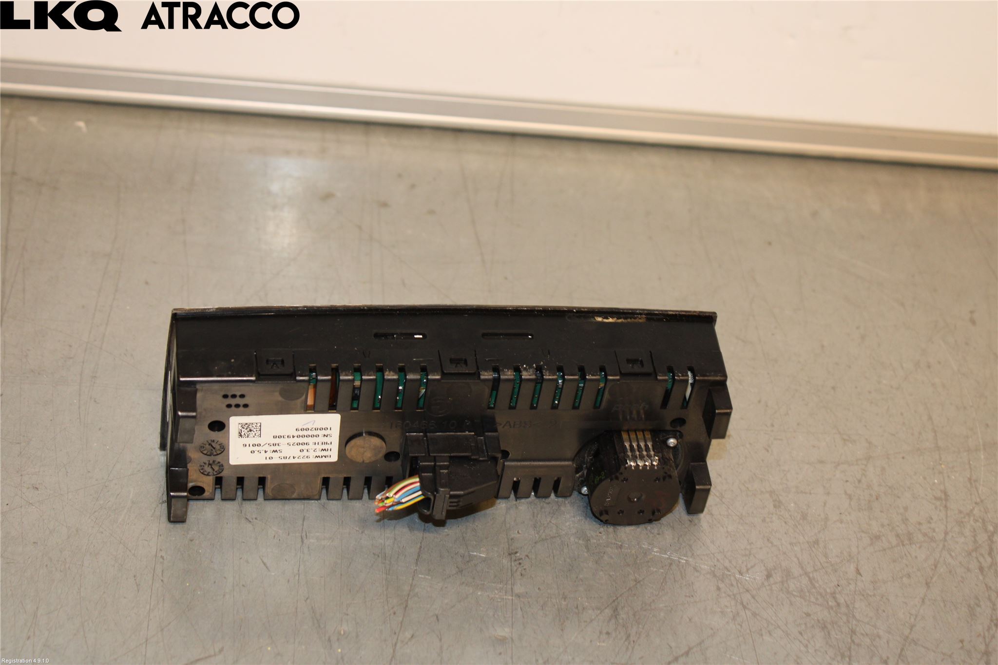 BMW 5 GT F07 09-17 Varme Ac Betjening-Display