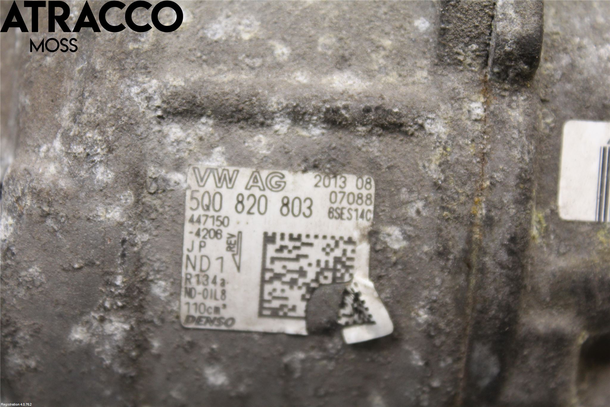 Volkswagen VW GOLF / E-GOLF VII 13-20 Varme Ac Kompressor