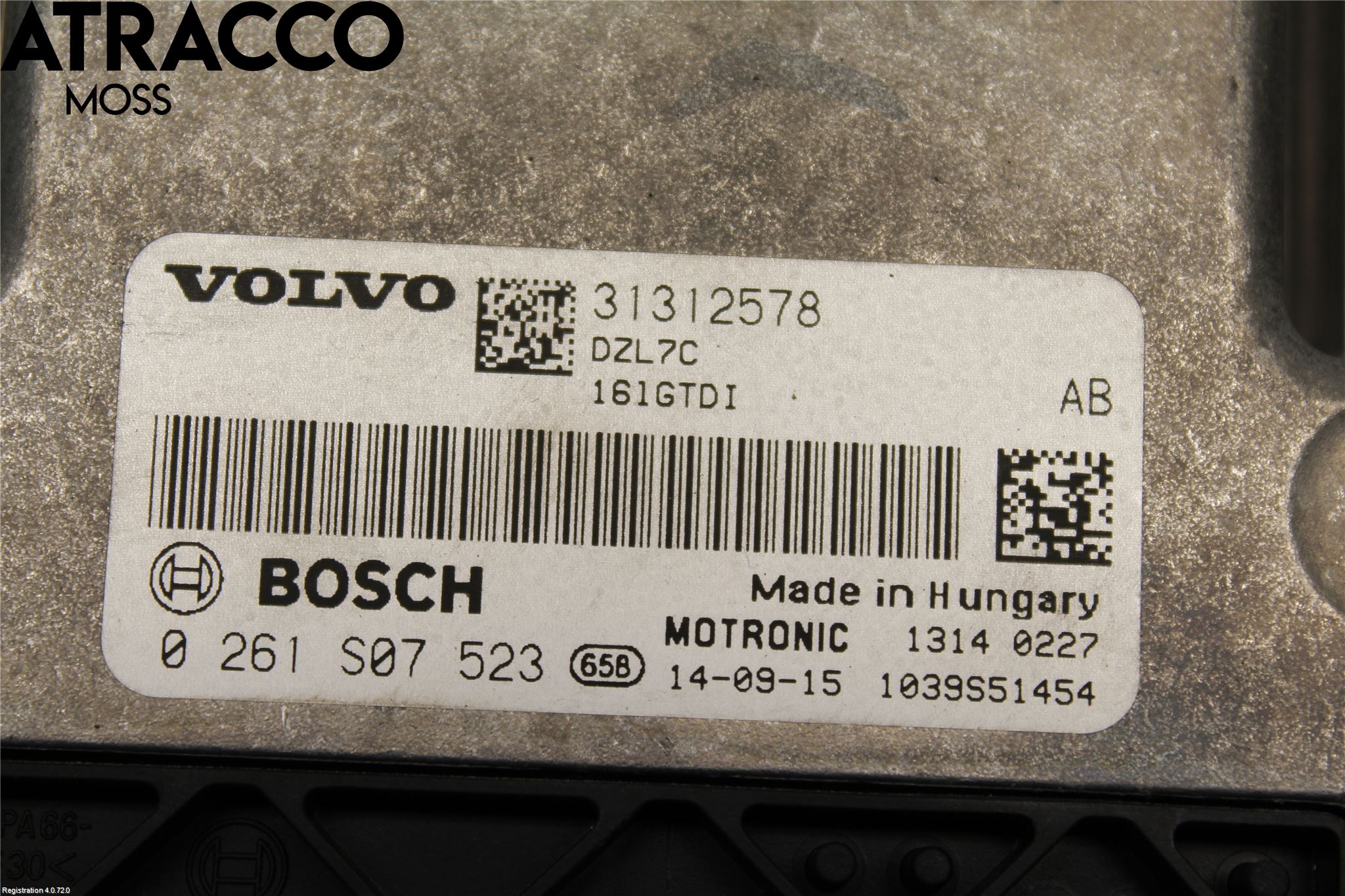 Volvo V40 12-19 Styreenhet Innsprøytning