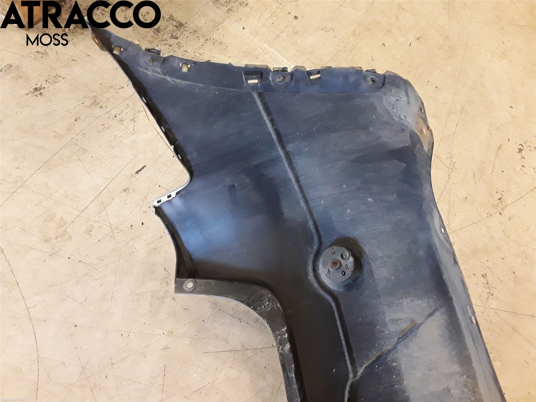 Nissan QASHQAI+2  08-10 Støtfanger Bak