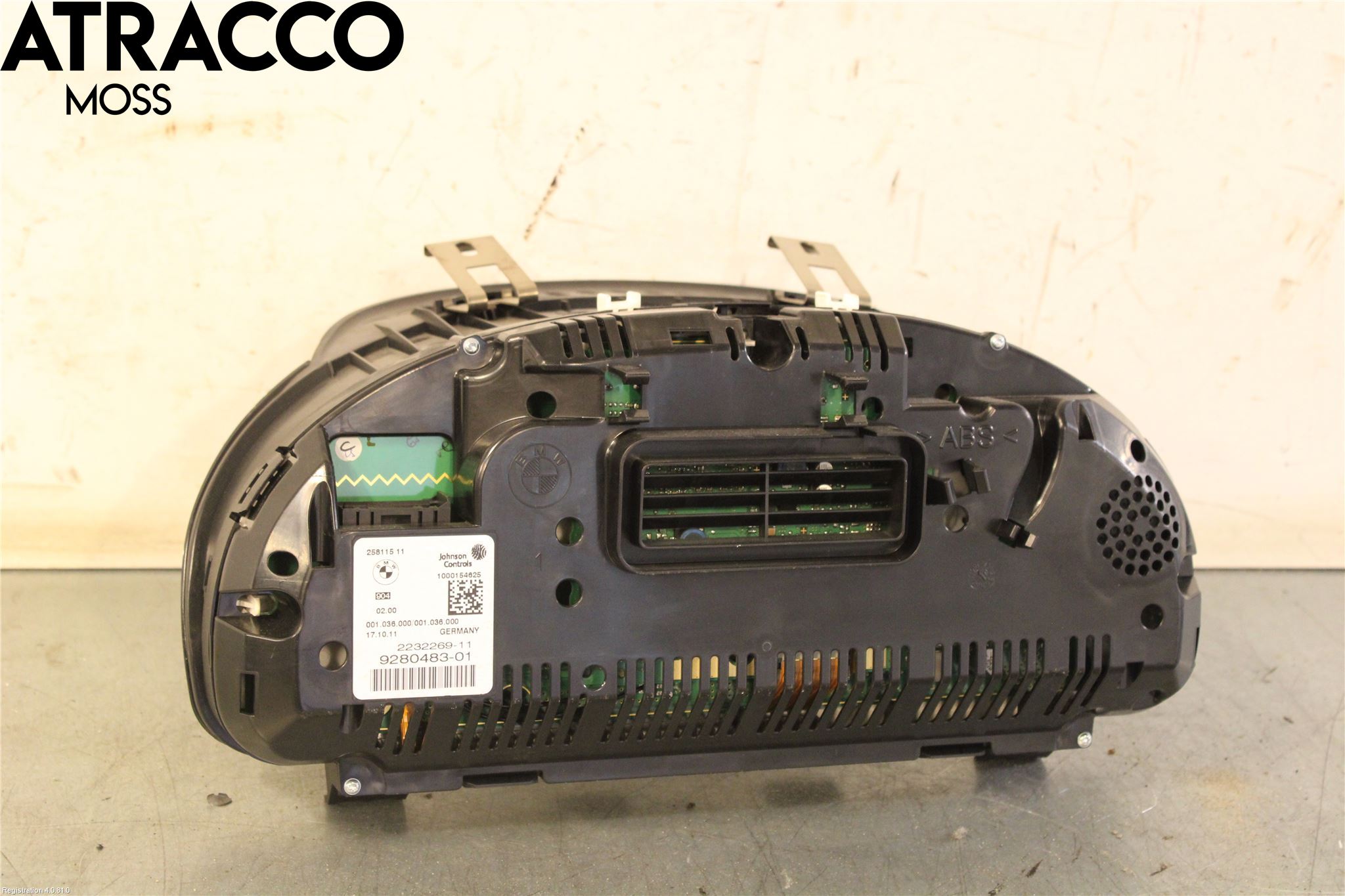 BMW 5 F10/F11/F18 09-17 Instr Kombinert