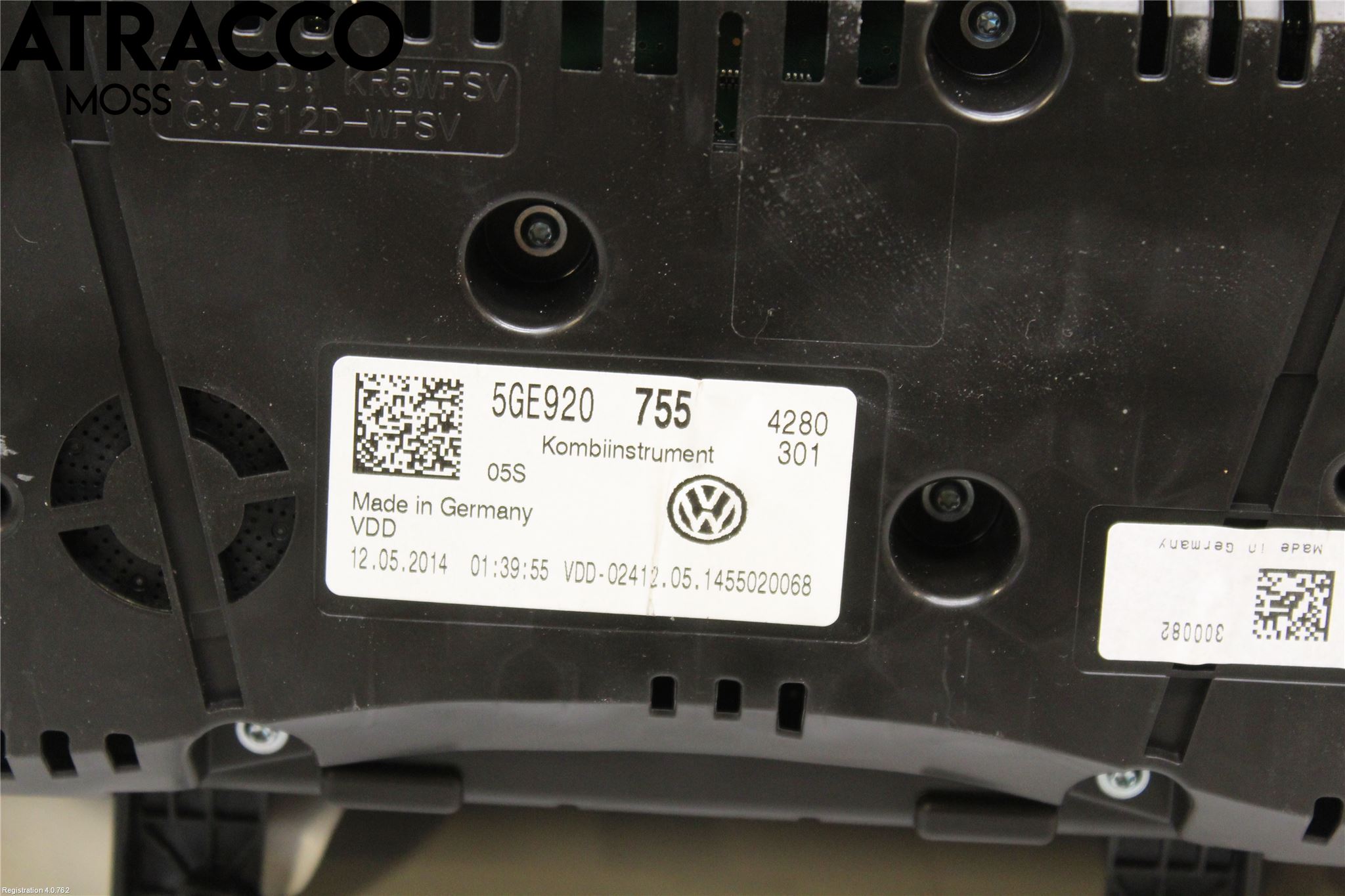 Volkswagen VW GOLF / E-GOLF VII 13-20 Instr Kombinert