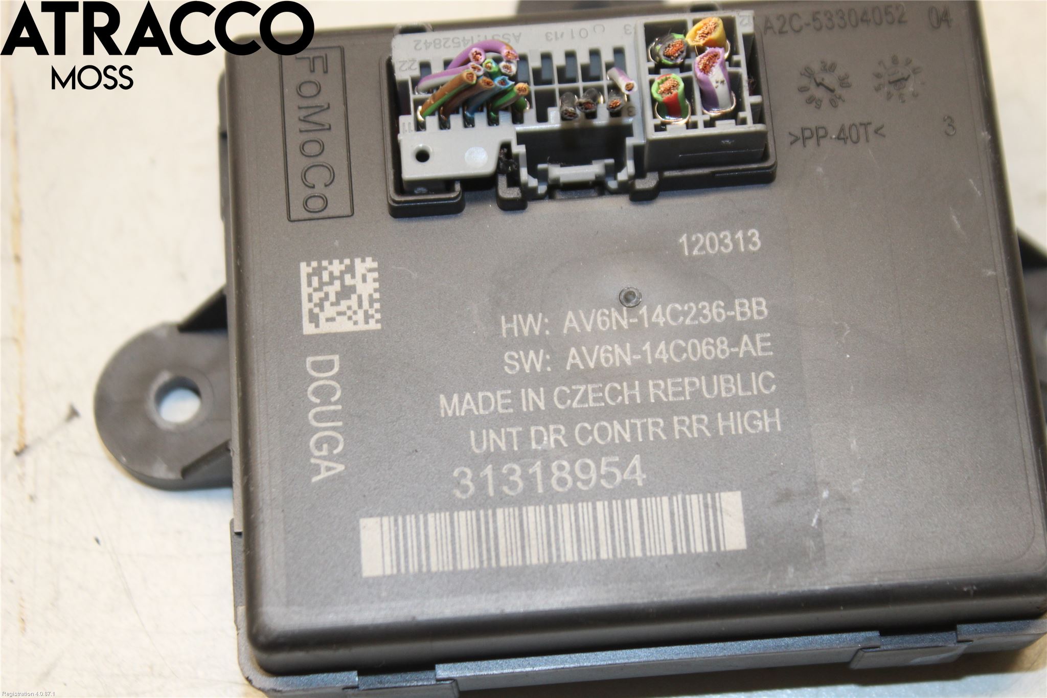 Volvo V40 12-19 Styreenhet Dør