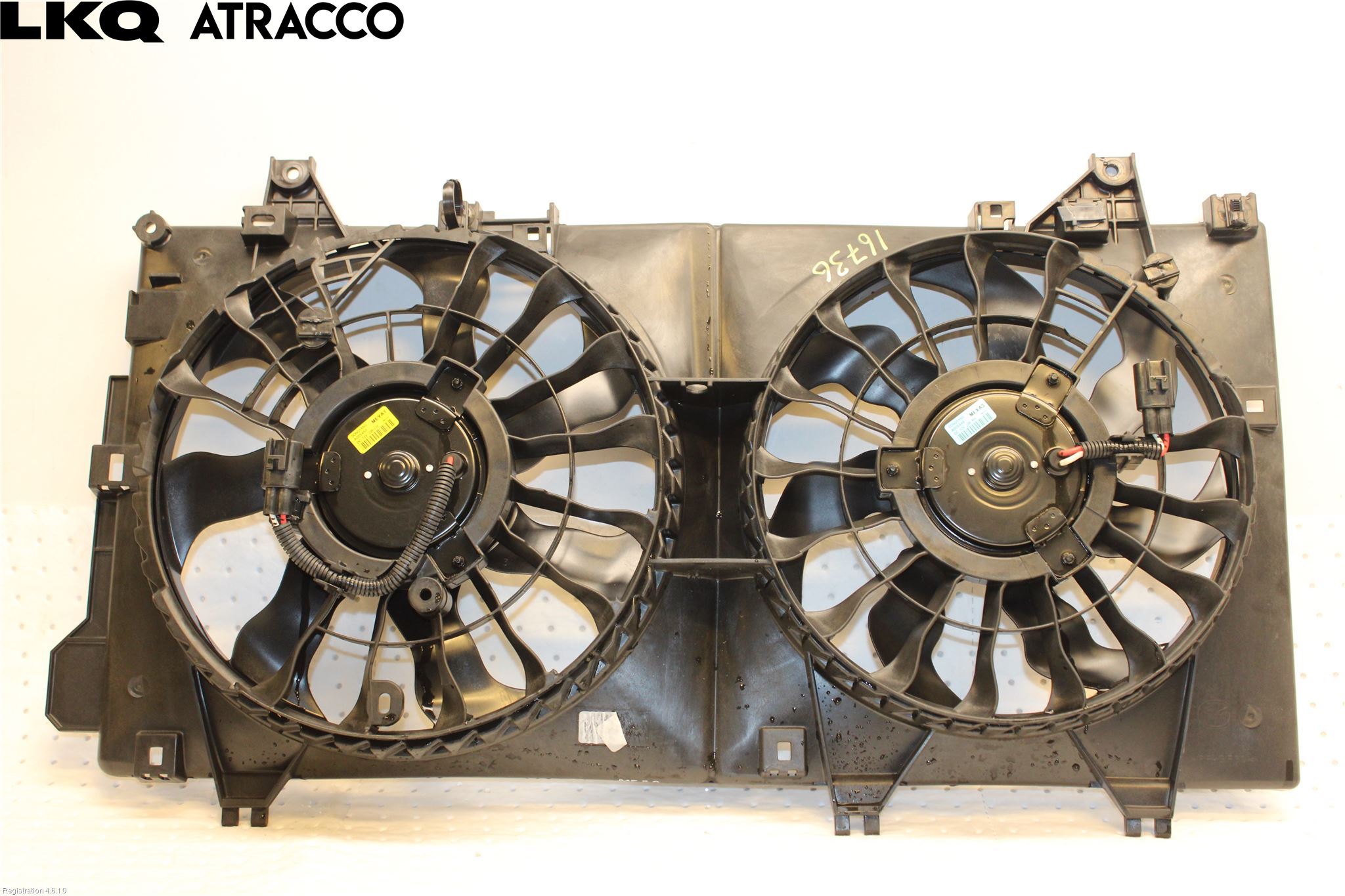 Mazda 3 III 14-19 Kjølevifte Elektrisk